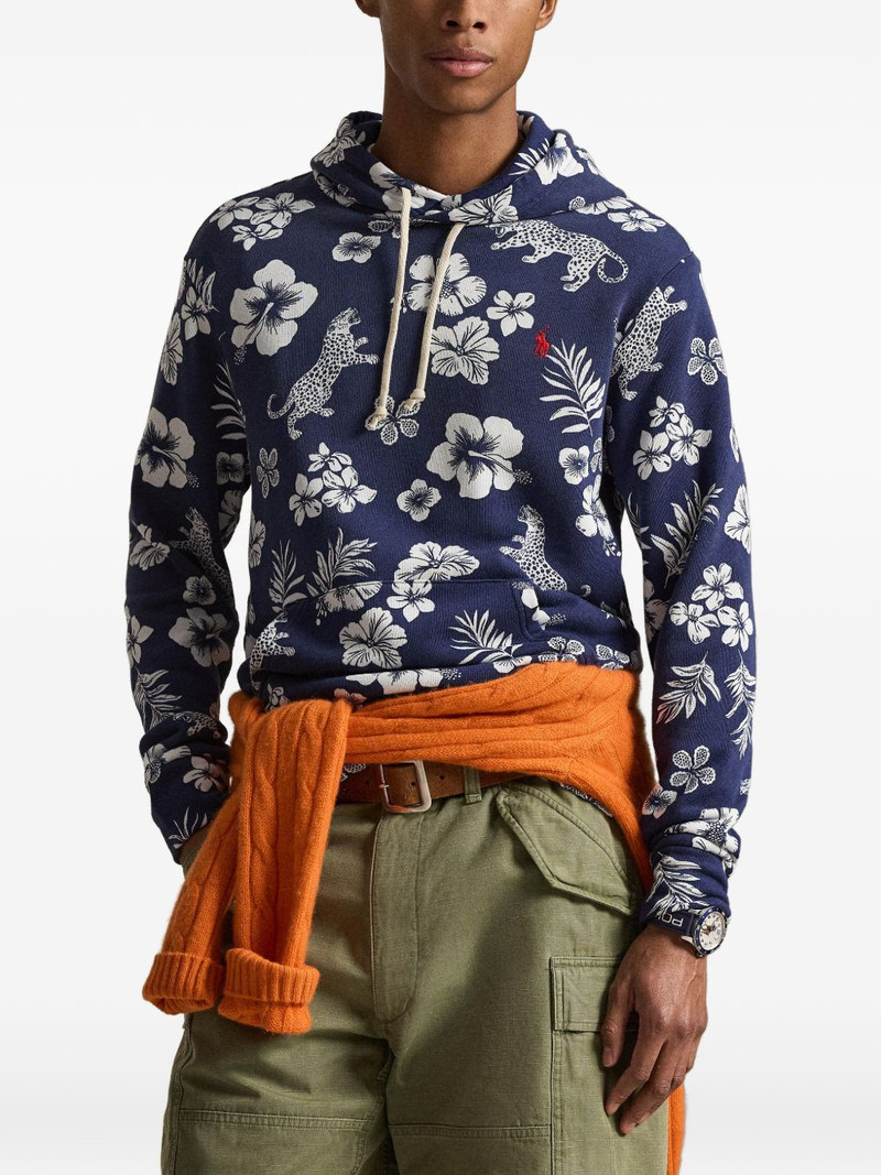 tropical logo hoodie 3