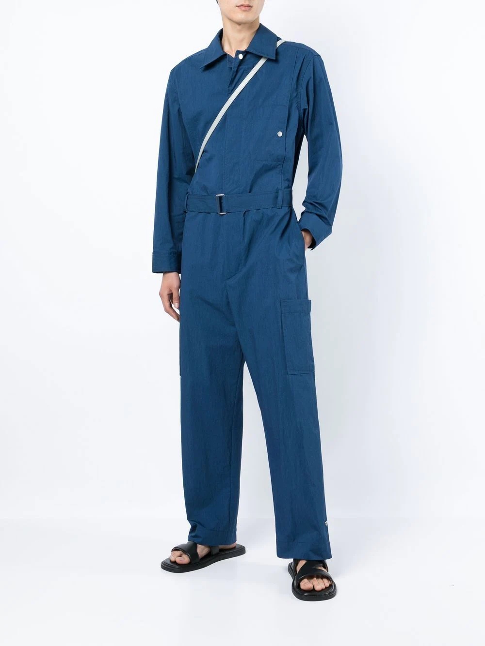 long-sleeve jumpsuit - 2