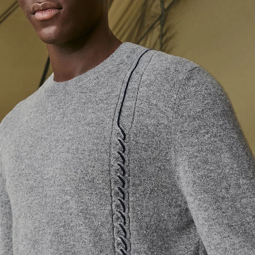 Cashmere crewneck sweater - 3