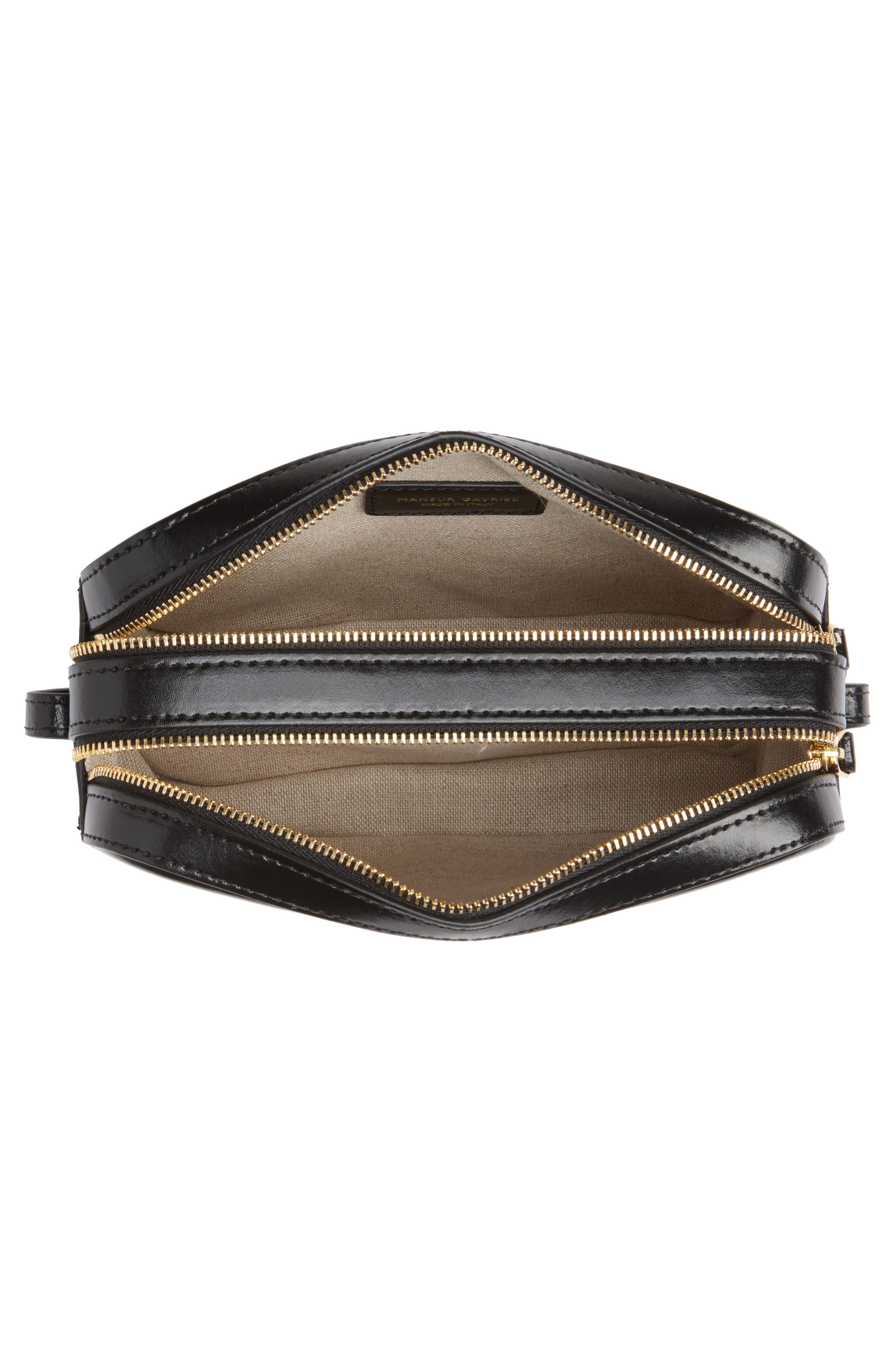 Mansur Gavriel Leather Camera Bag in Black at Nordstrom - 4