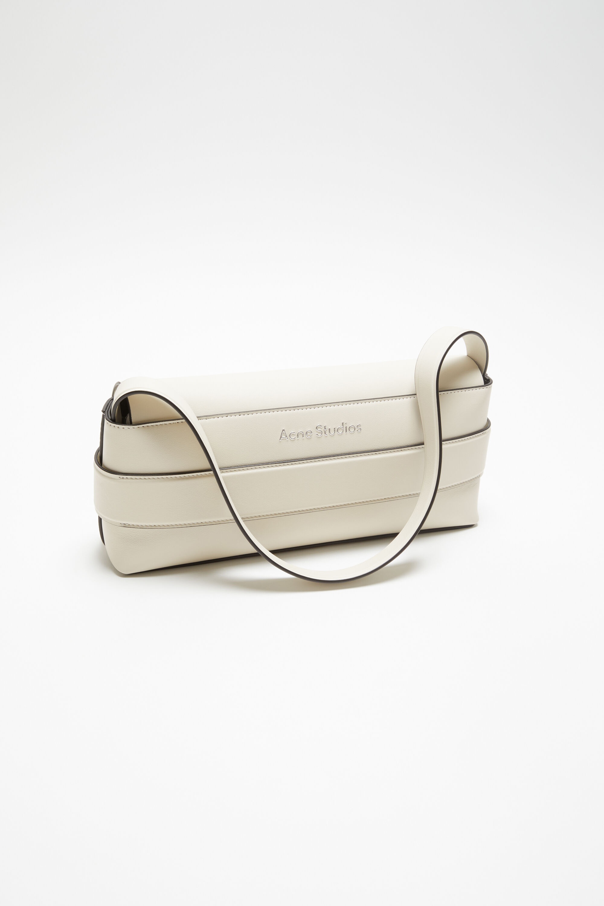 Musubi shoulder bag - White/black - 3