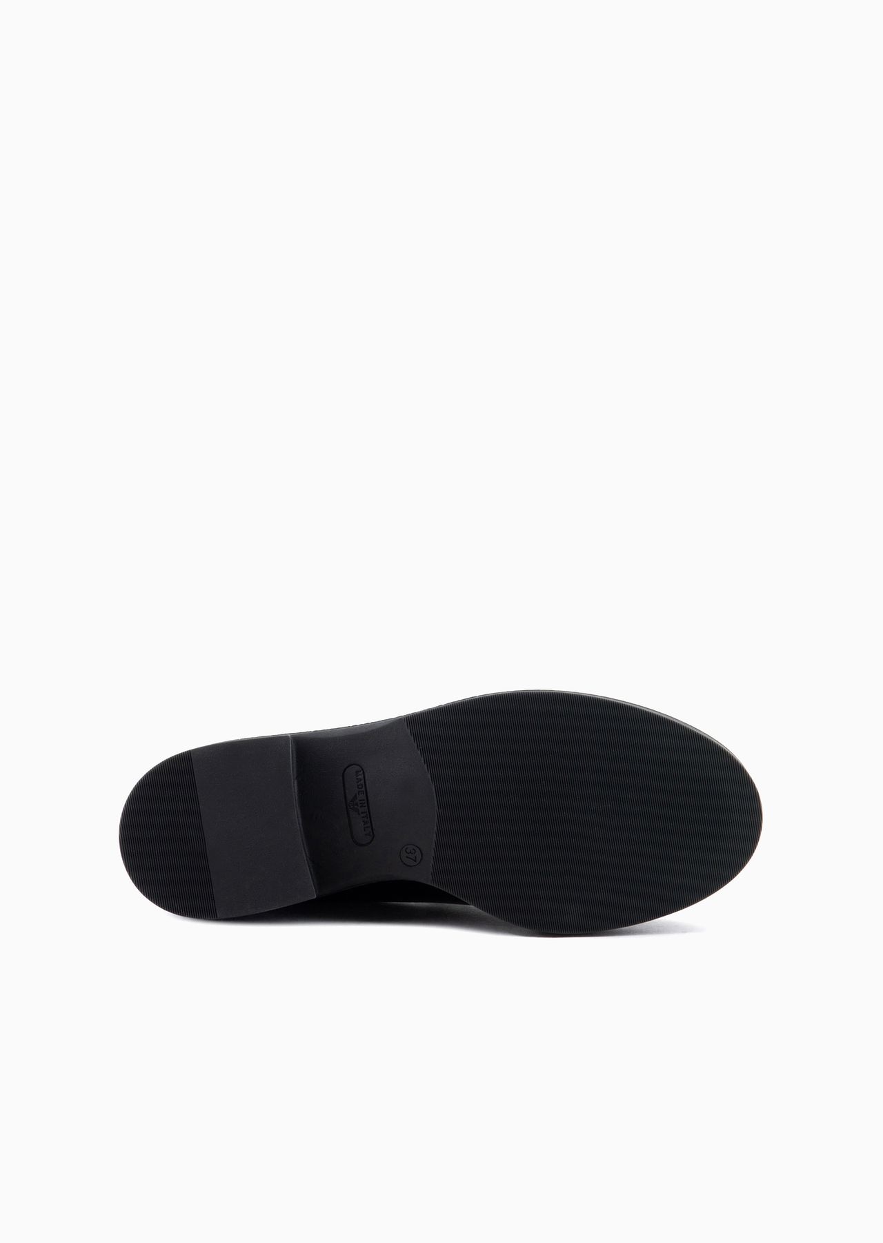 Brushed-leather chunky loafers - 6