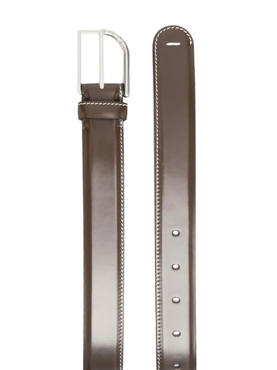 Maison Margiela contrast-stitch buckle-fastening belt outlook