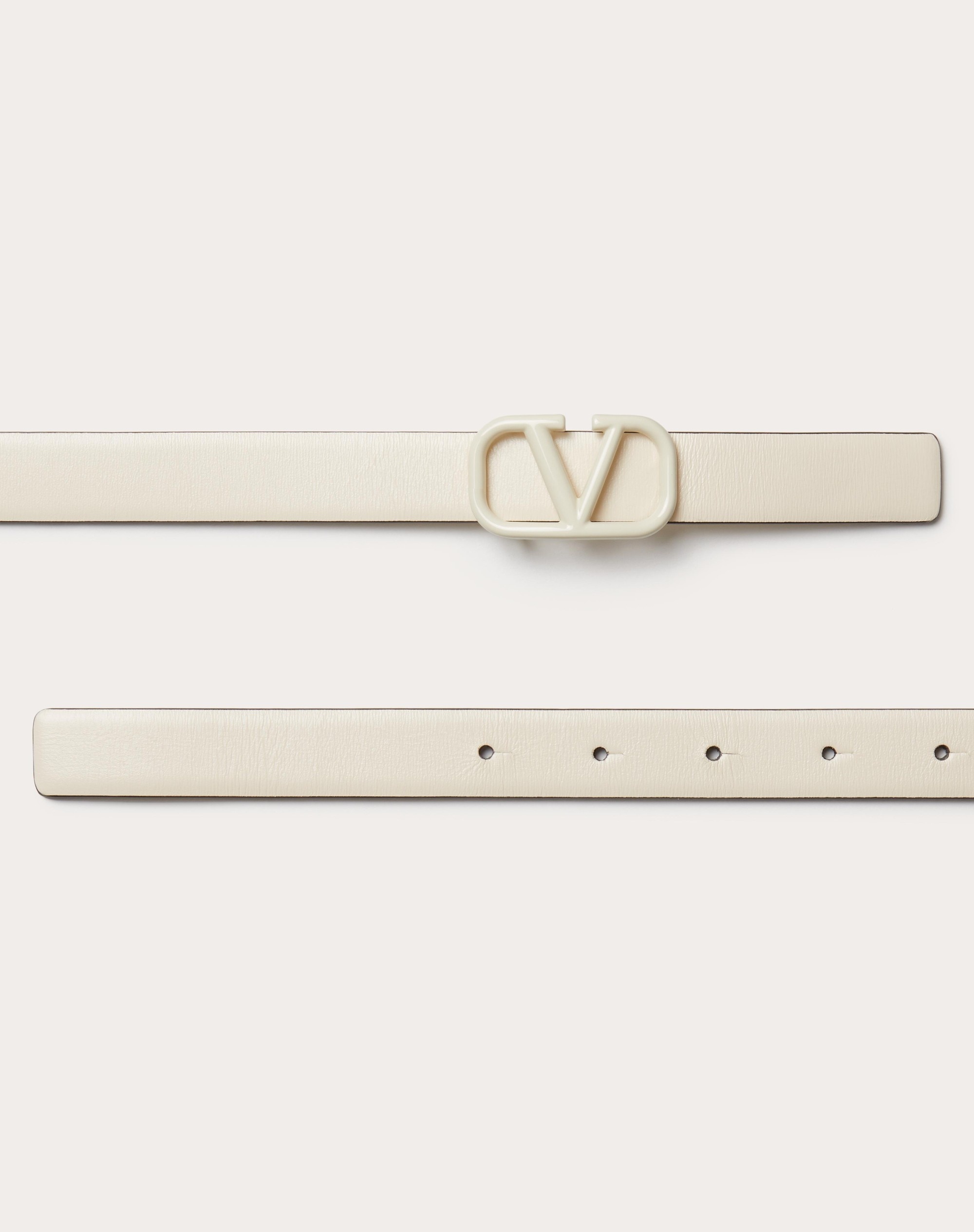 VLOGO SIGNATURE BELT IN SHINY CALFSKIN 20MM - 3