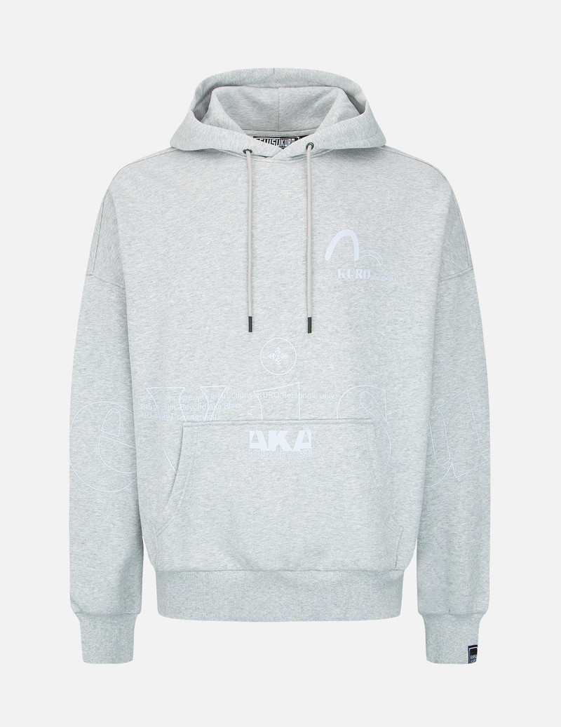 Logo Print Oversized Hoodie 1