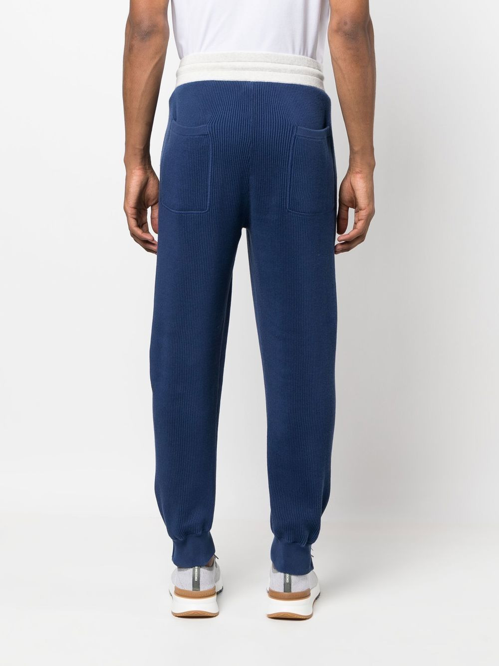 knitted track pants - 4