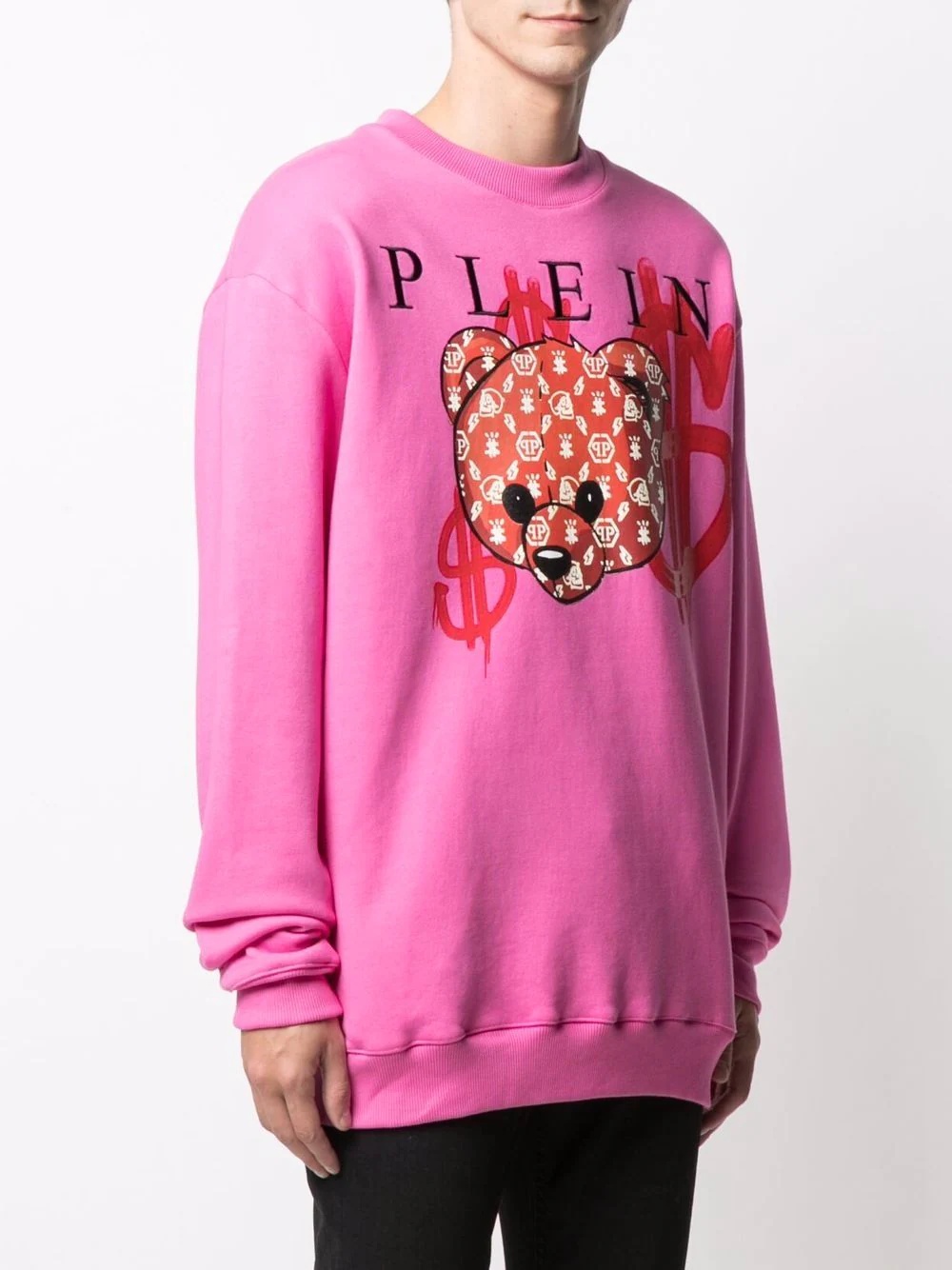 Teddy Bear logo-printed sweatshirt - 3