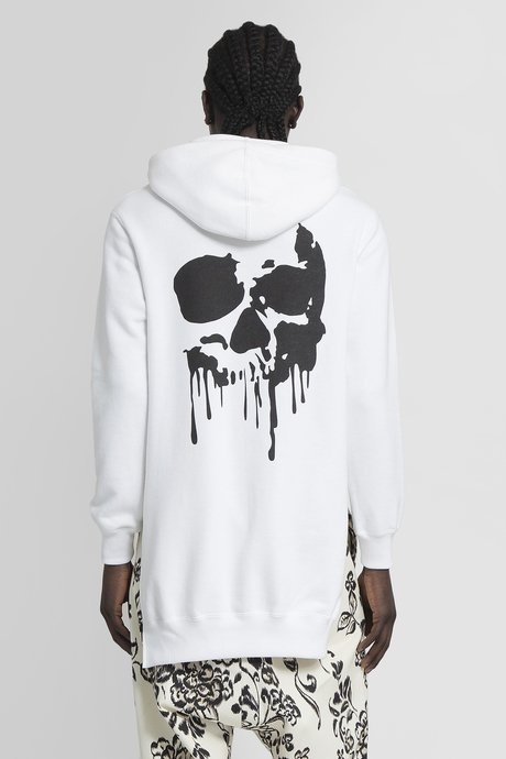 Comme des garcons homme plus men's white zip hoodie - 3