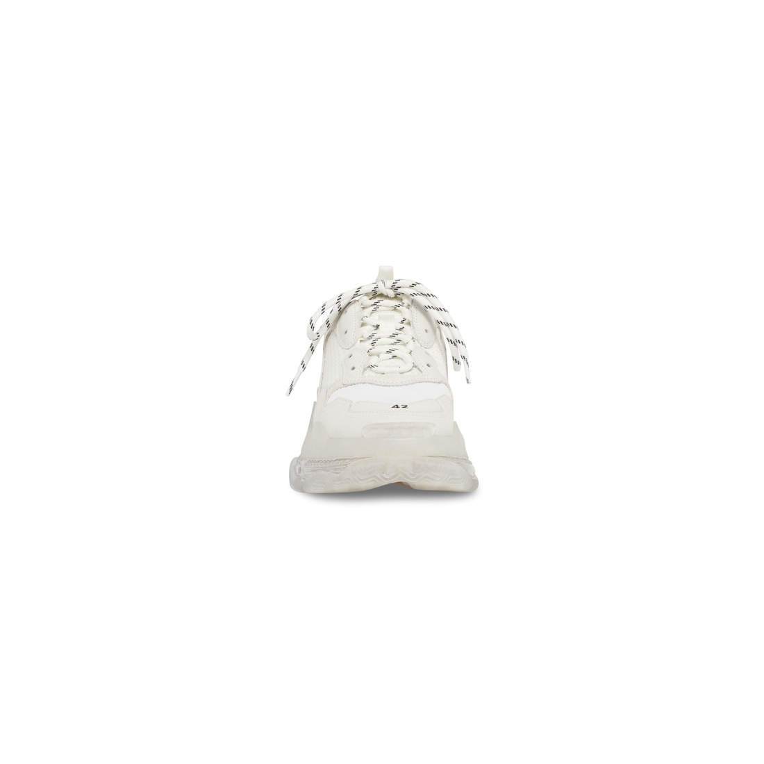 Men's Triple S Sneaker Clear Sole in White - 2