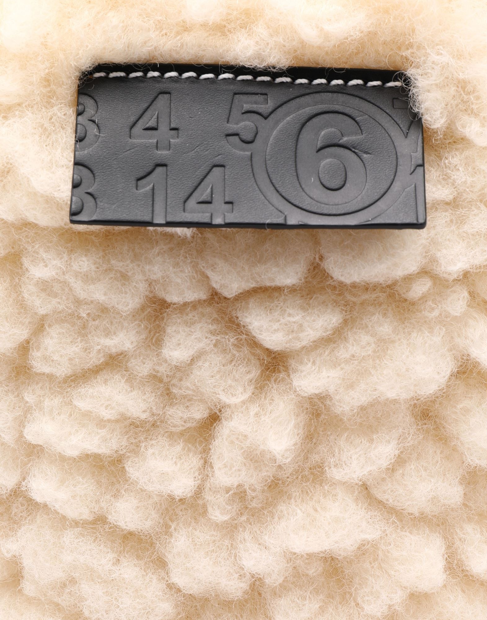 Faux shearling bucket bag - 4