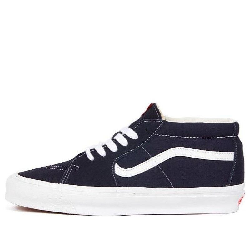 밴 Vaults Sk8-Mid OG LX '블루 화이트'VN0A4BVCNAV - 1