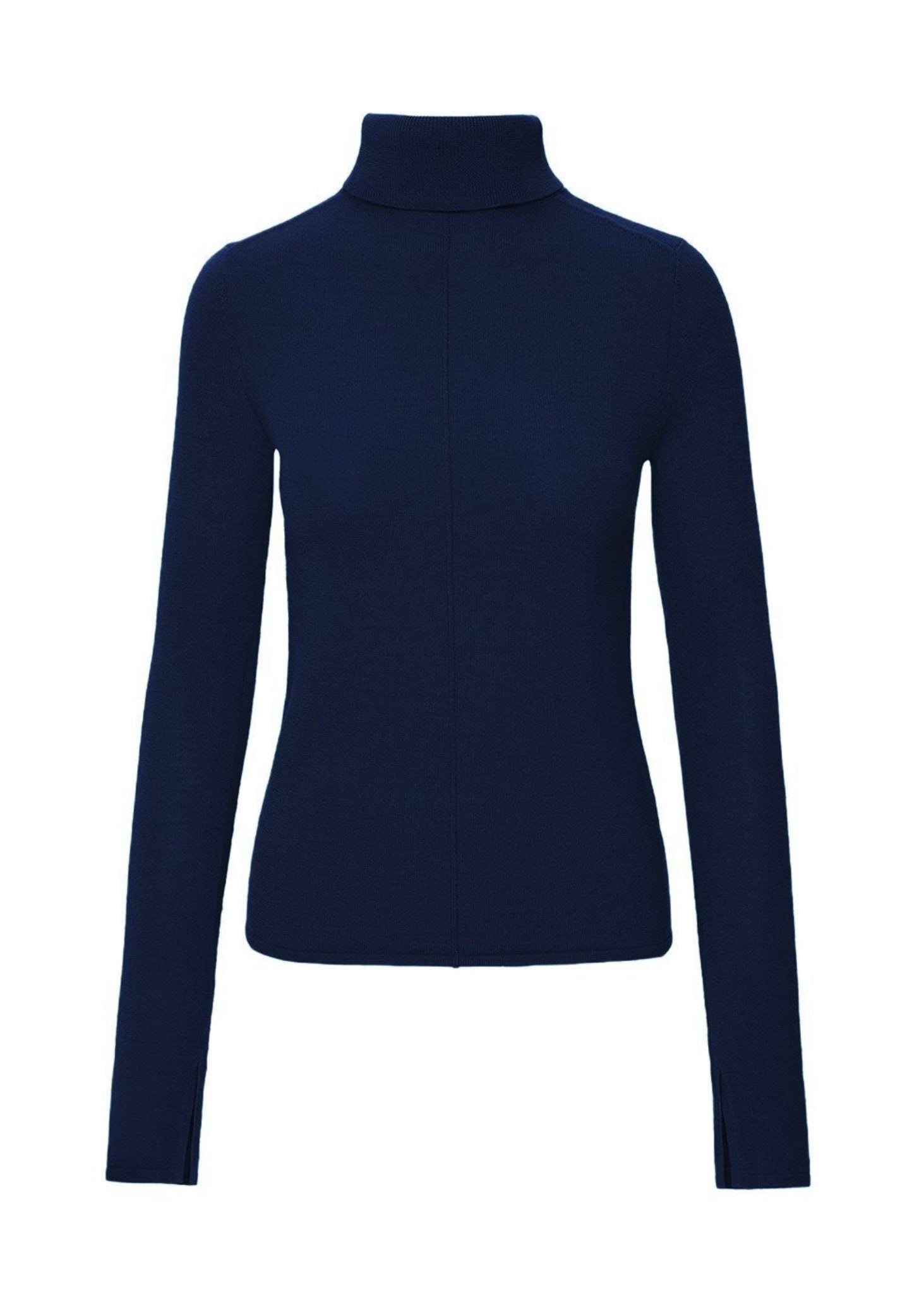 Pintuck Turtleneck - 1