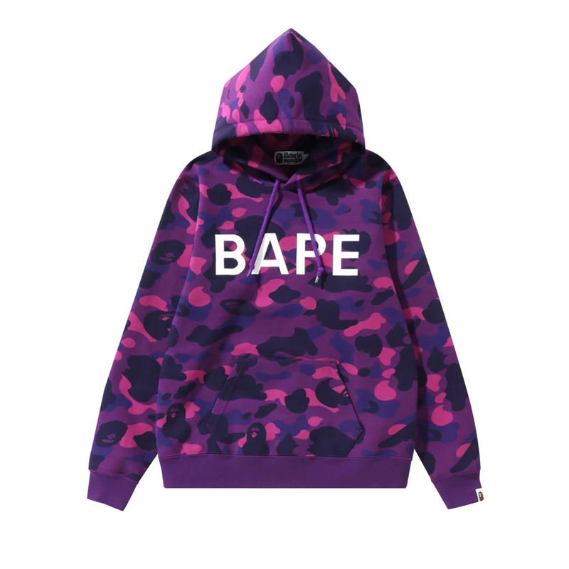 BAPE Color Camo Pullover Hoodie 'Purple' 1