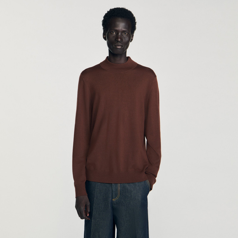 WOOL SWEATER WITH HIGH NECK 5