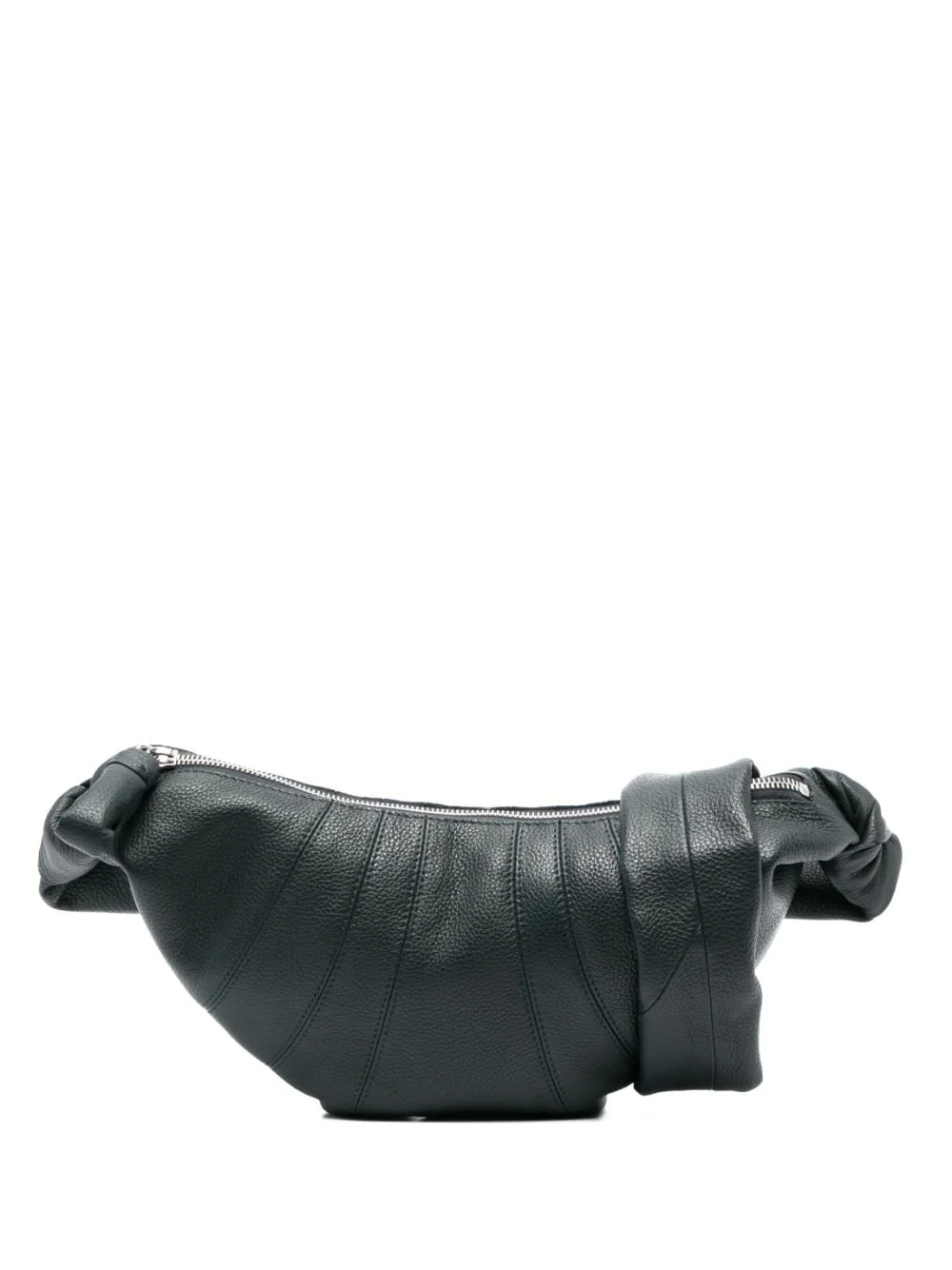 Croissant leather shoulder bag - 1