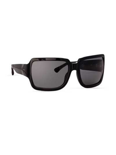 LINDA FARROW x Dries Van Noten oversized-frame sunglasses outlook