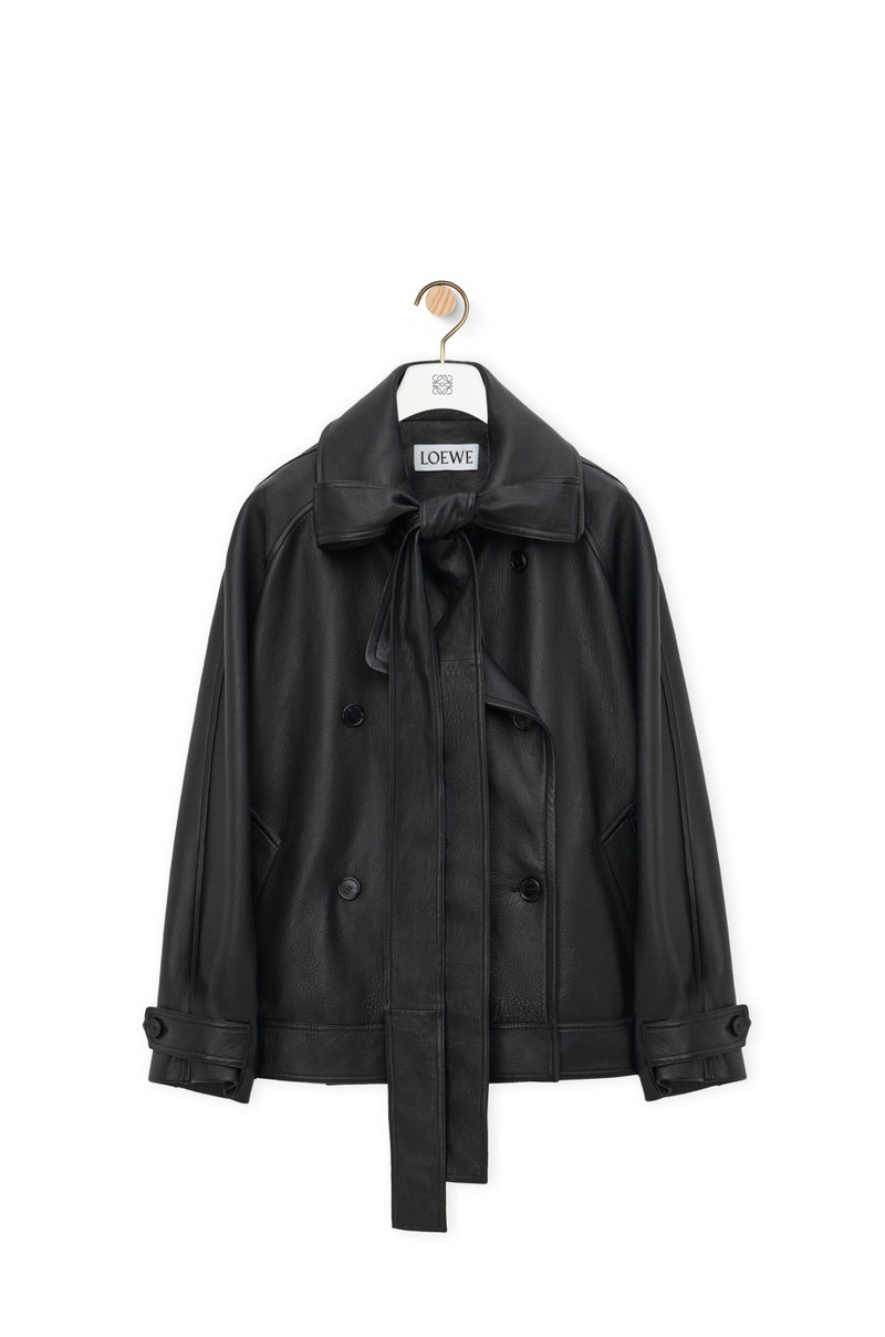 Bow jacket in nappa lambskin - 1