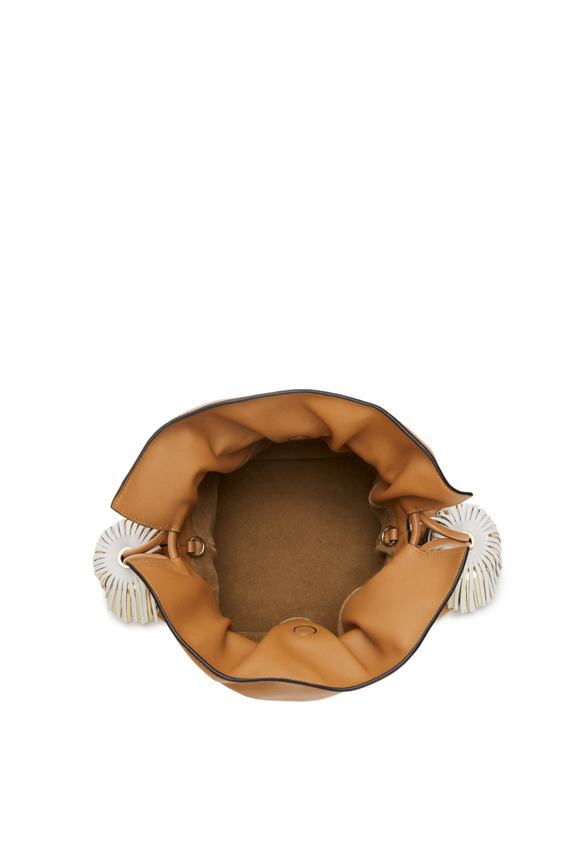 Flamenco clutch bell tassel in nappa calfskin 4