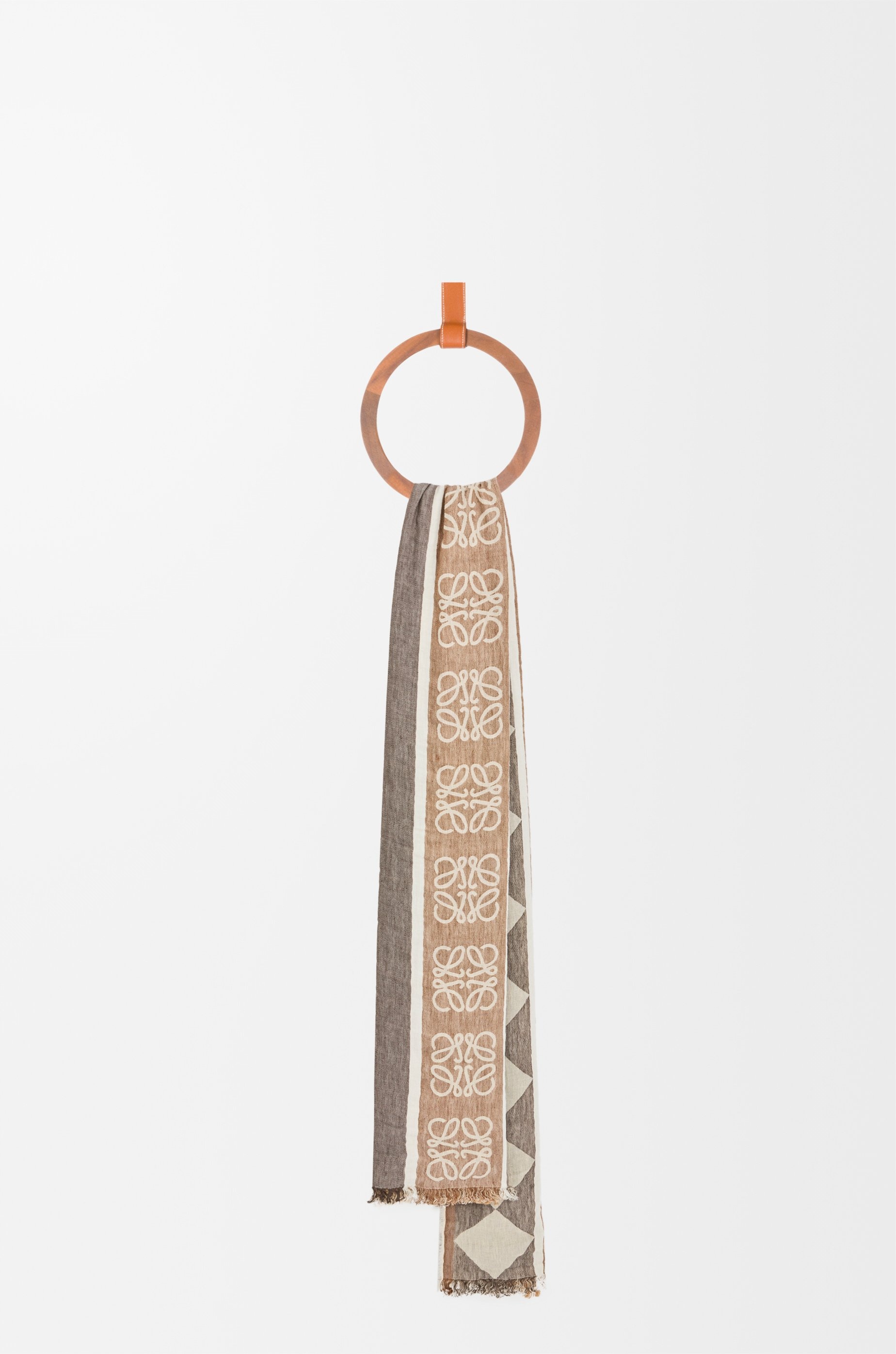 Scarf in linen and cotton - 3
