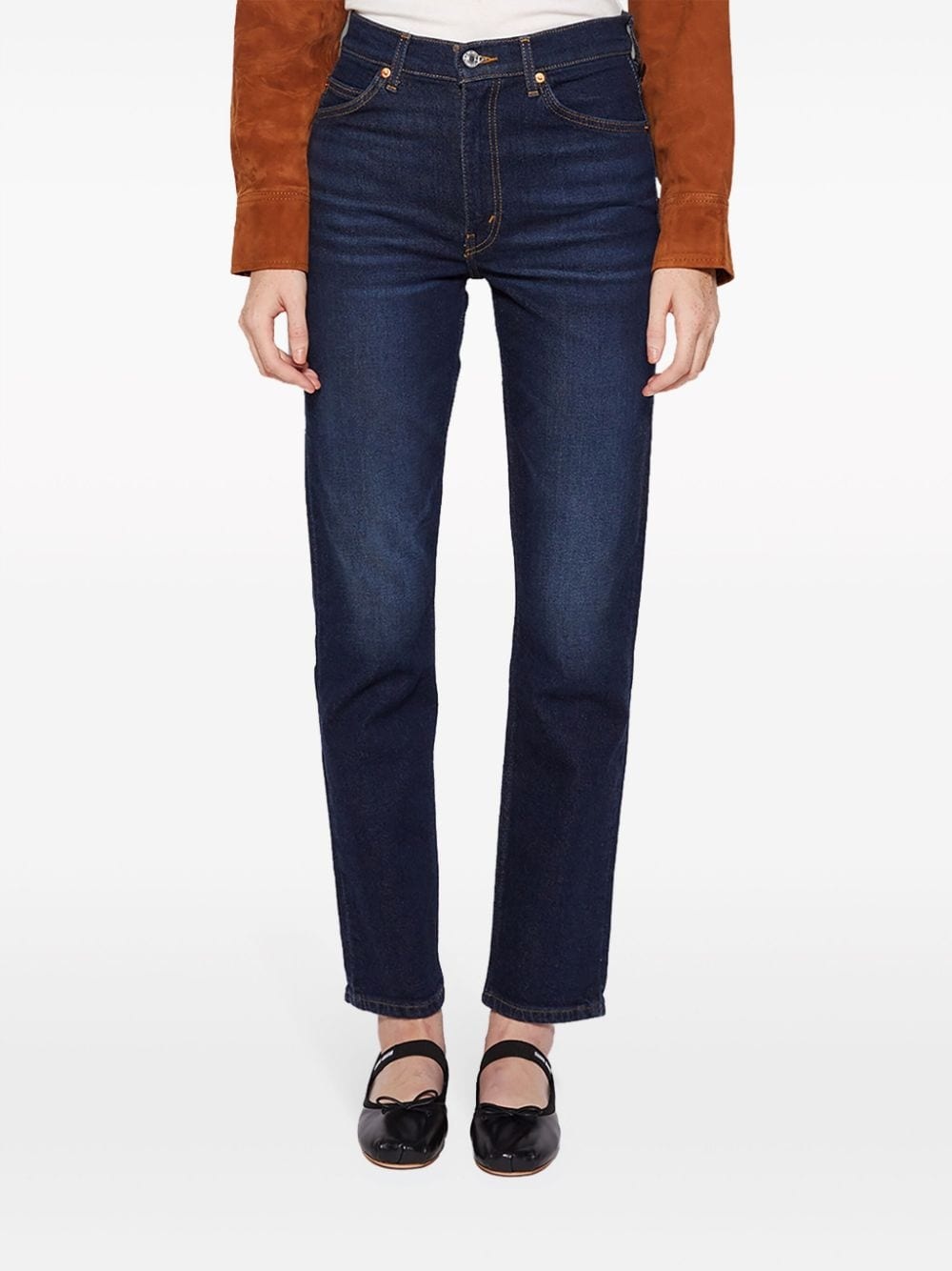 RE/DONE 70's straight-leg jeans | REVERSIBLE