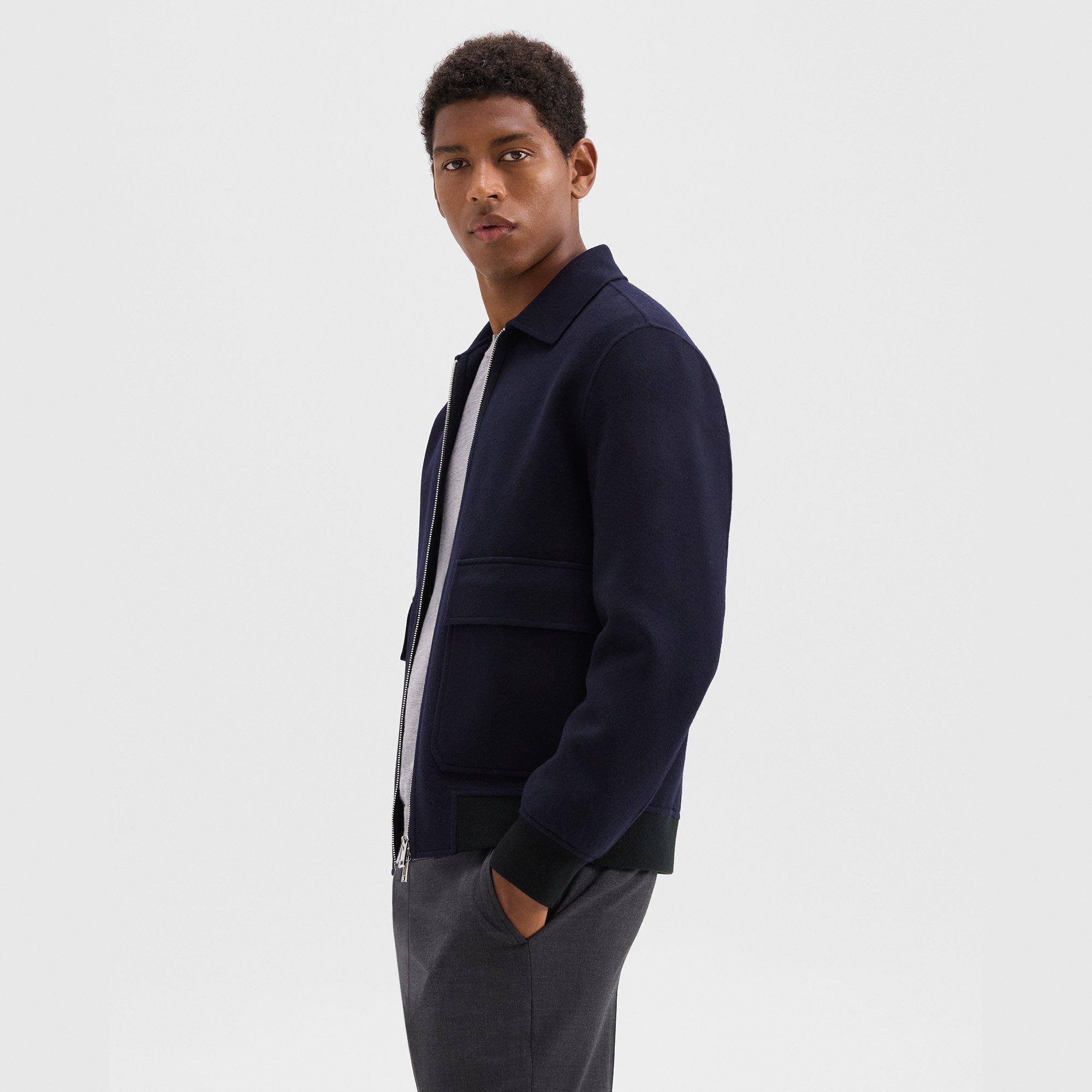 Sean Jacket in Double-Face Wool-Cashmere - 3