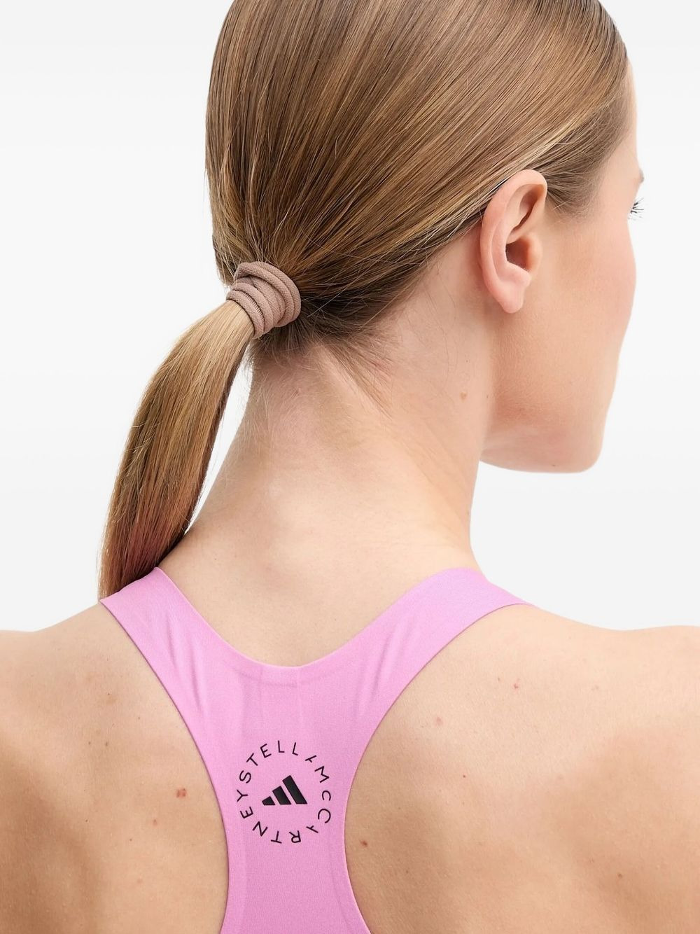 zip-front racer-back top - 3