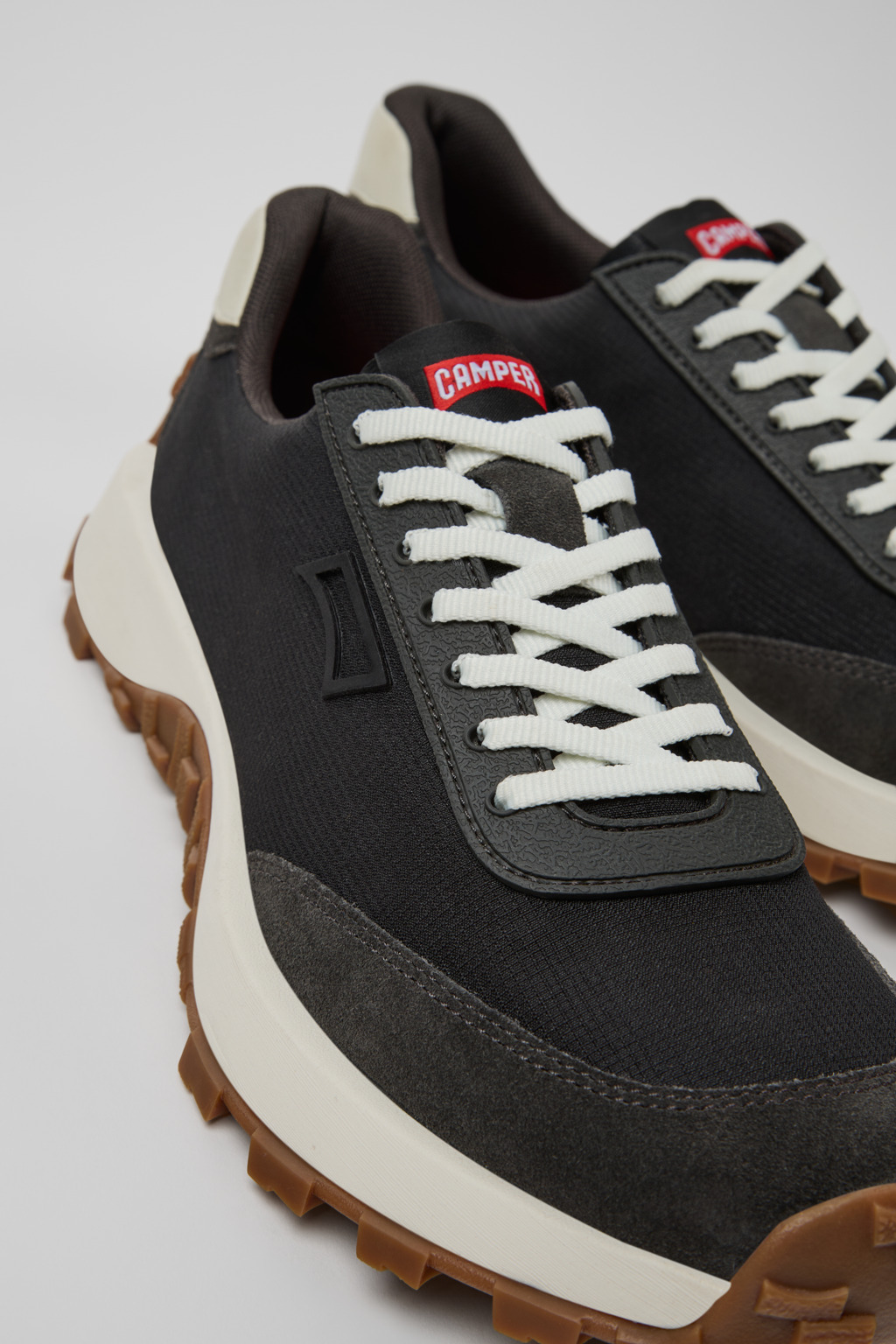 Multicolor Textile and Nubuck Sneakers for Men. - 2