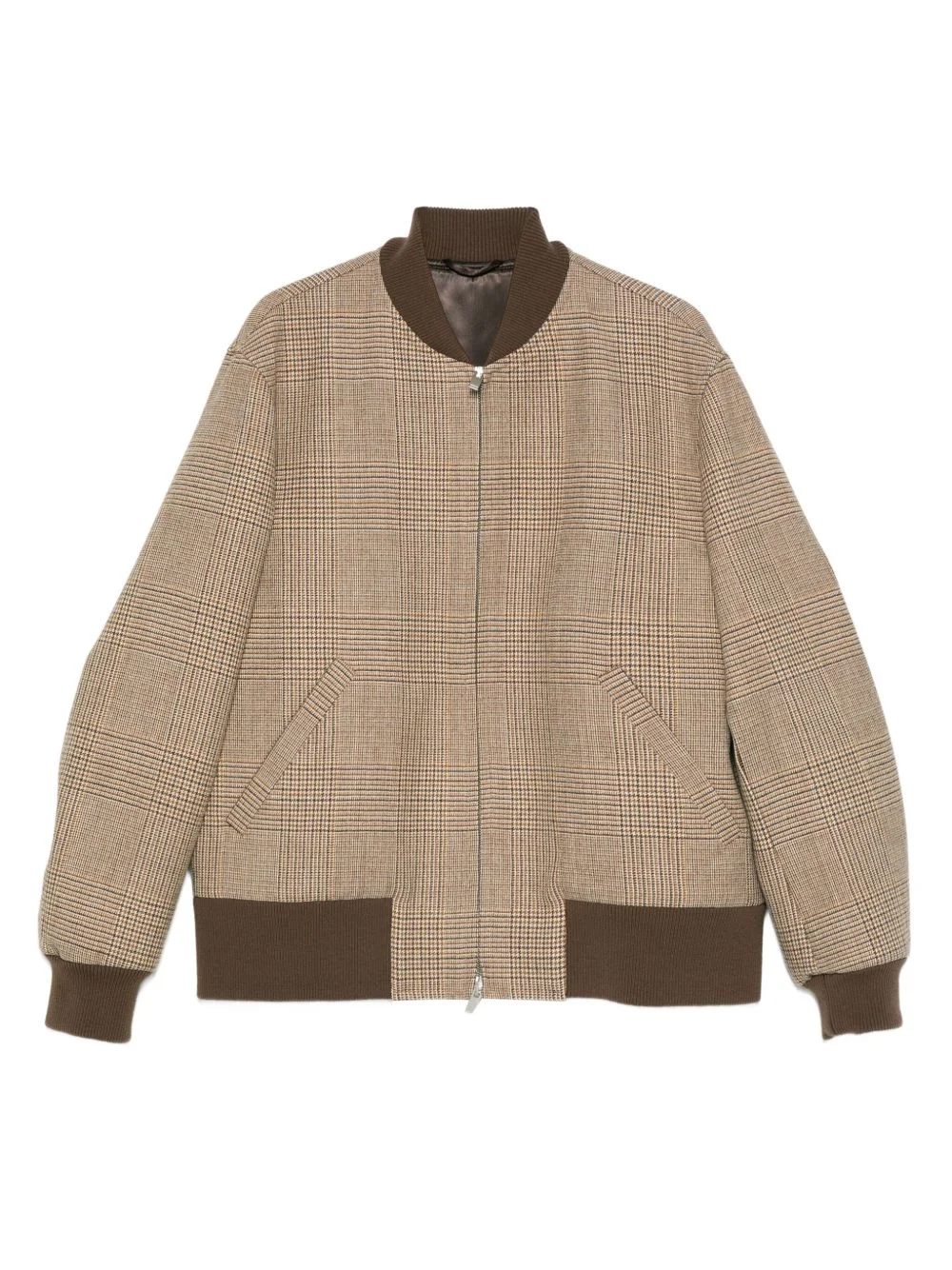 virgin-wool bomber jacket - 1