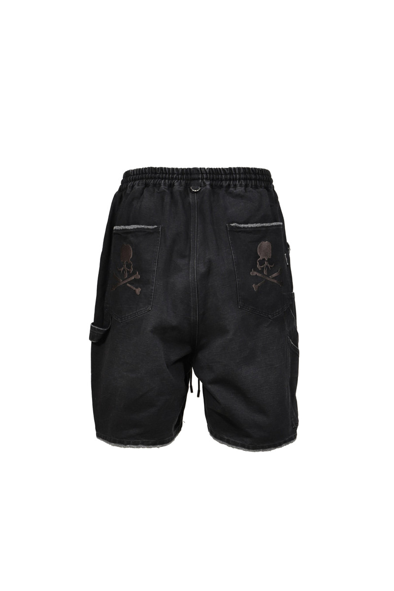 MASTERMIND WORLD WIDE FIT DUCK PAINTER SHORTS / BLK outlook