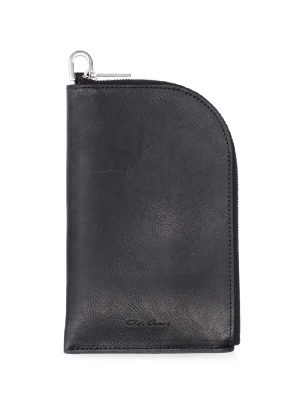 zip-around leather wallet - 1