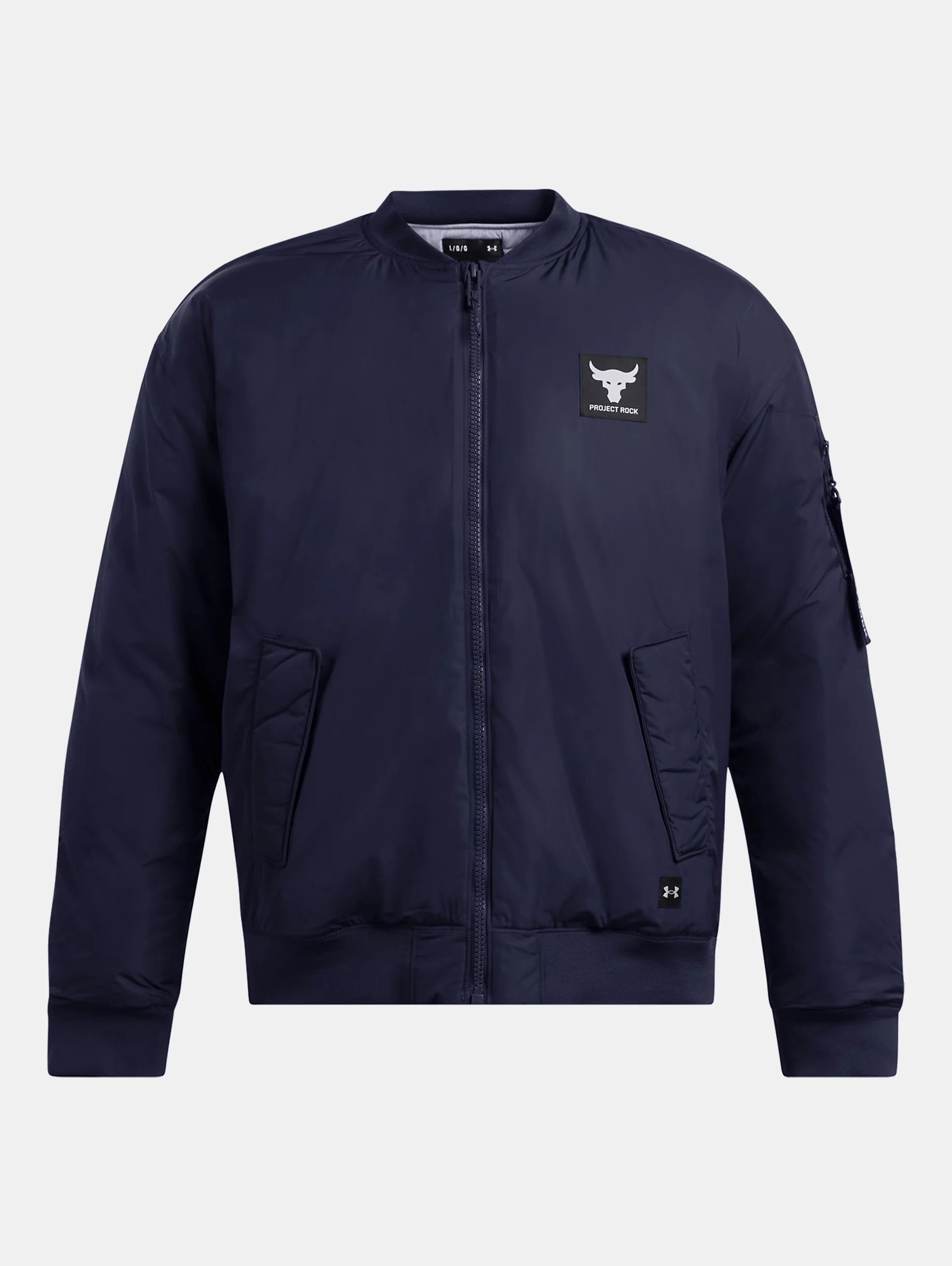 Under Armour Men s Project Rock Bomber Jacket REVERSIBLE