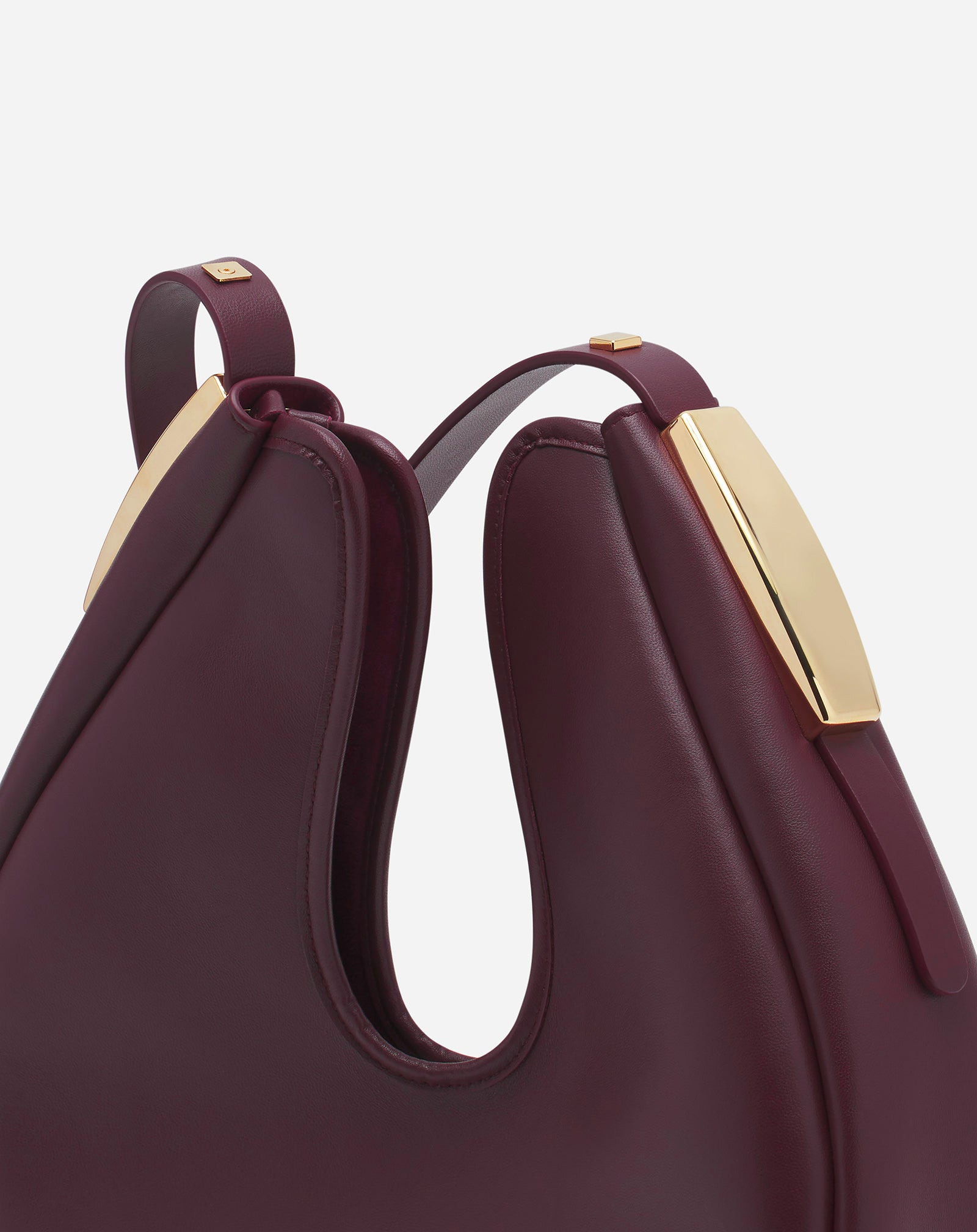 HOBO CYMBAL LEATHER BAG - 9