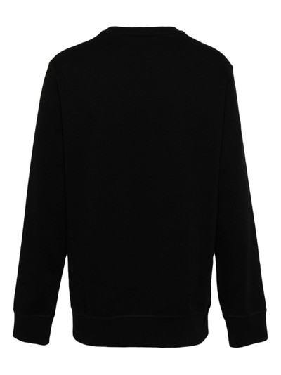 Alexander McQueen logo-embroidered cotton sweatshirt outlook