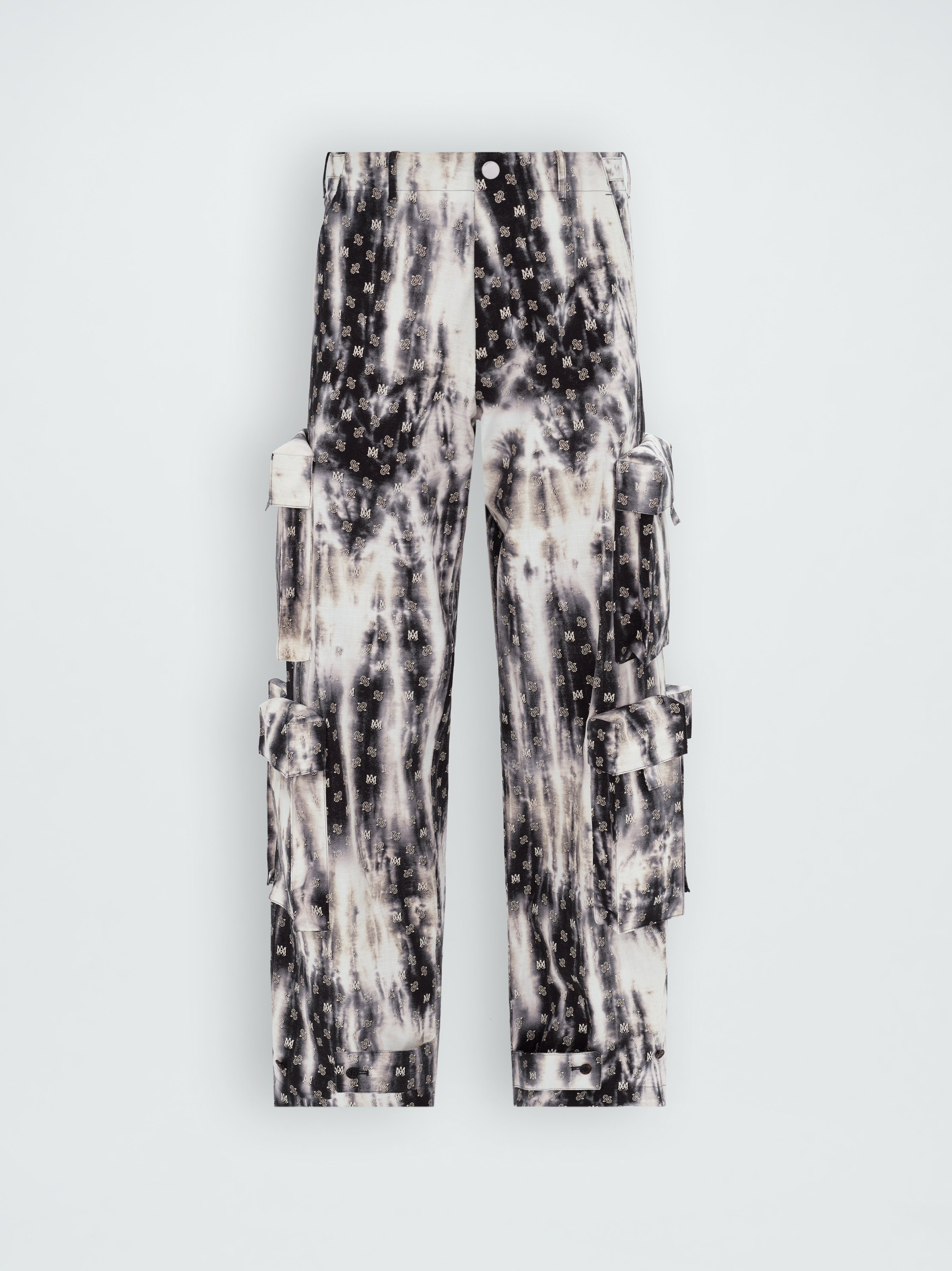 BLEACHED MA PAISLEY UTIL PANT - 1