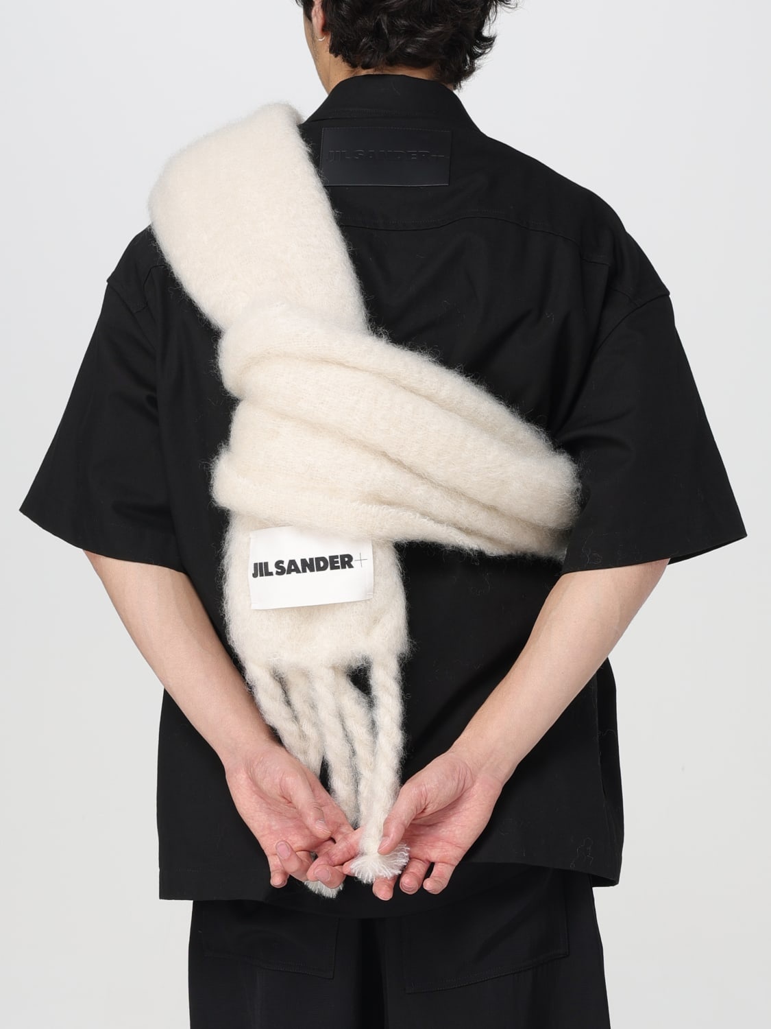 Jil Sander Jil Sander scarf for man giglio REVERSIBLE