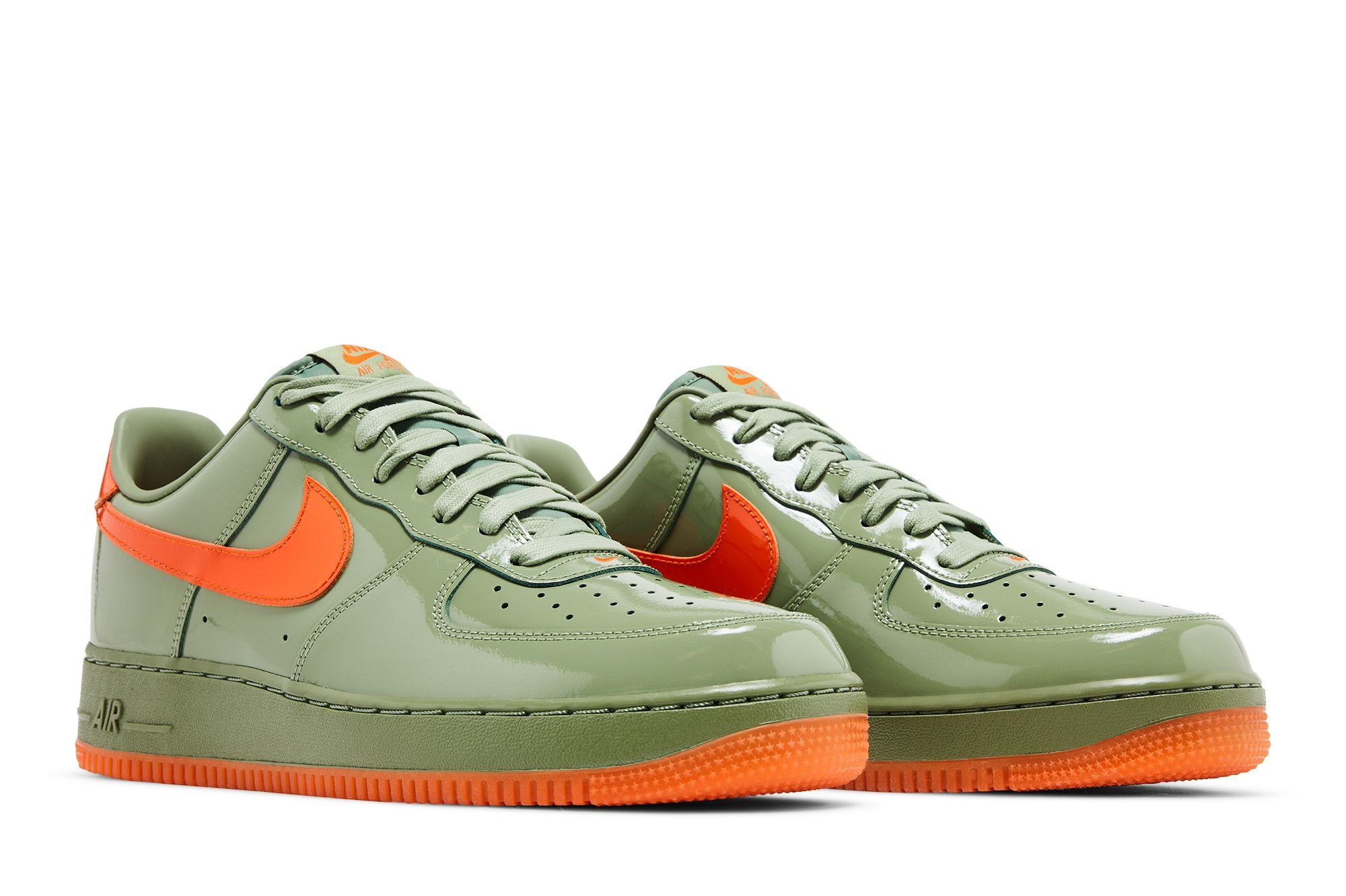 Air Force 1 Low Premium 'Oil Green Safety Orange' - 8