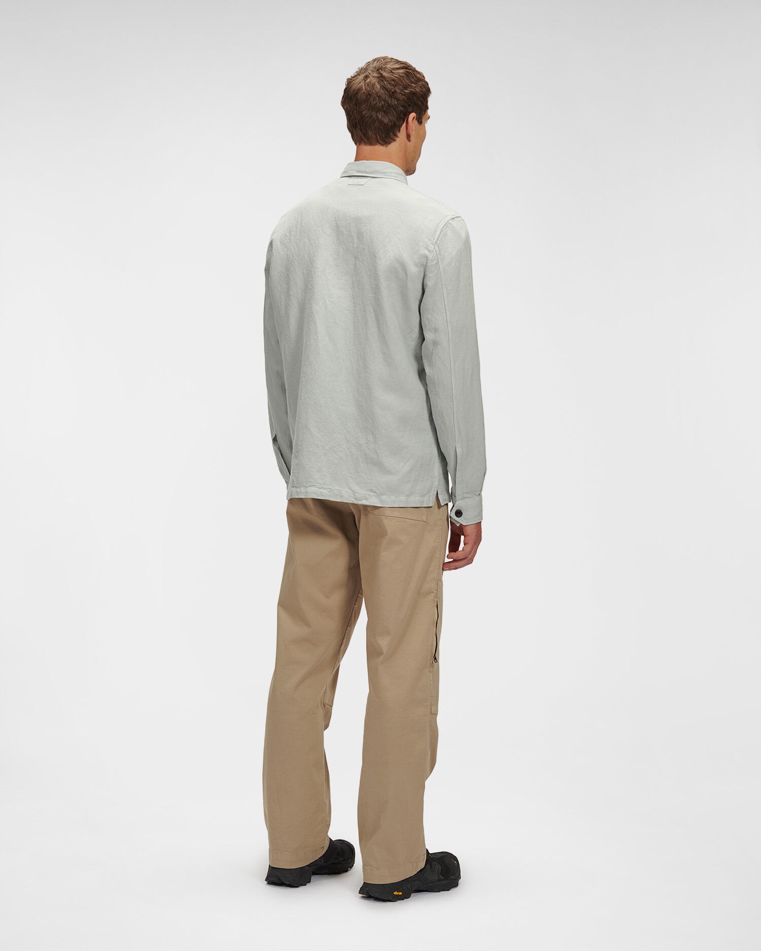 Broken Lino Cotone Pockets Shirt - 4