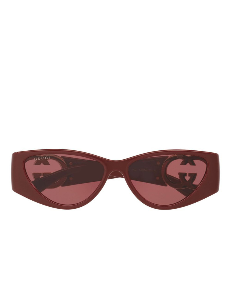 GG-logo cat-eye sunglasses 5