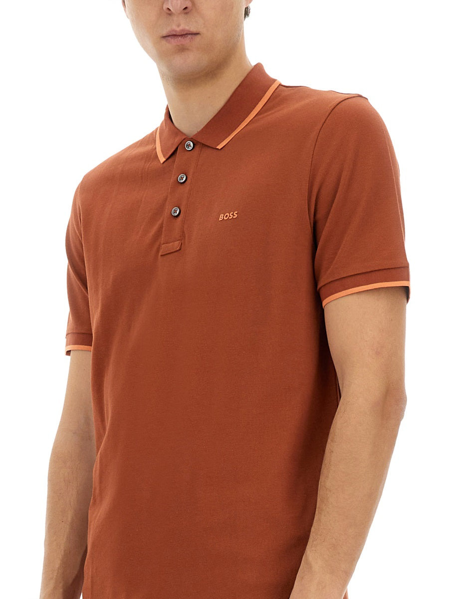 Boss Men Cotton Polo - 4