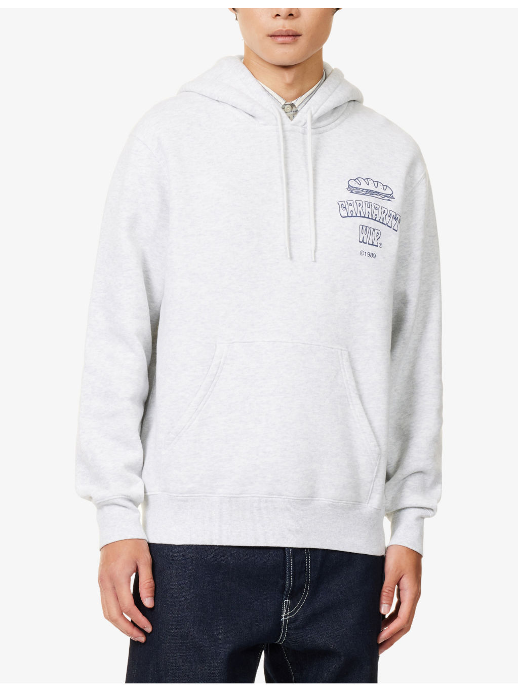 Sandwich Graphic-Print Long-Sleeve Cotton-Jersey Hoody - 3