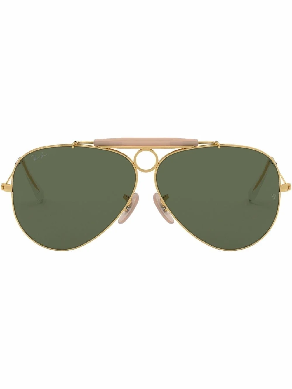 Shooter aviator-frame sunglasses - 1