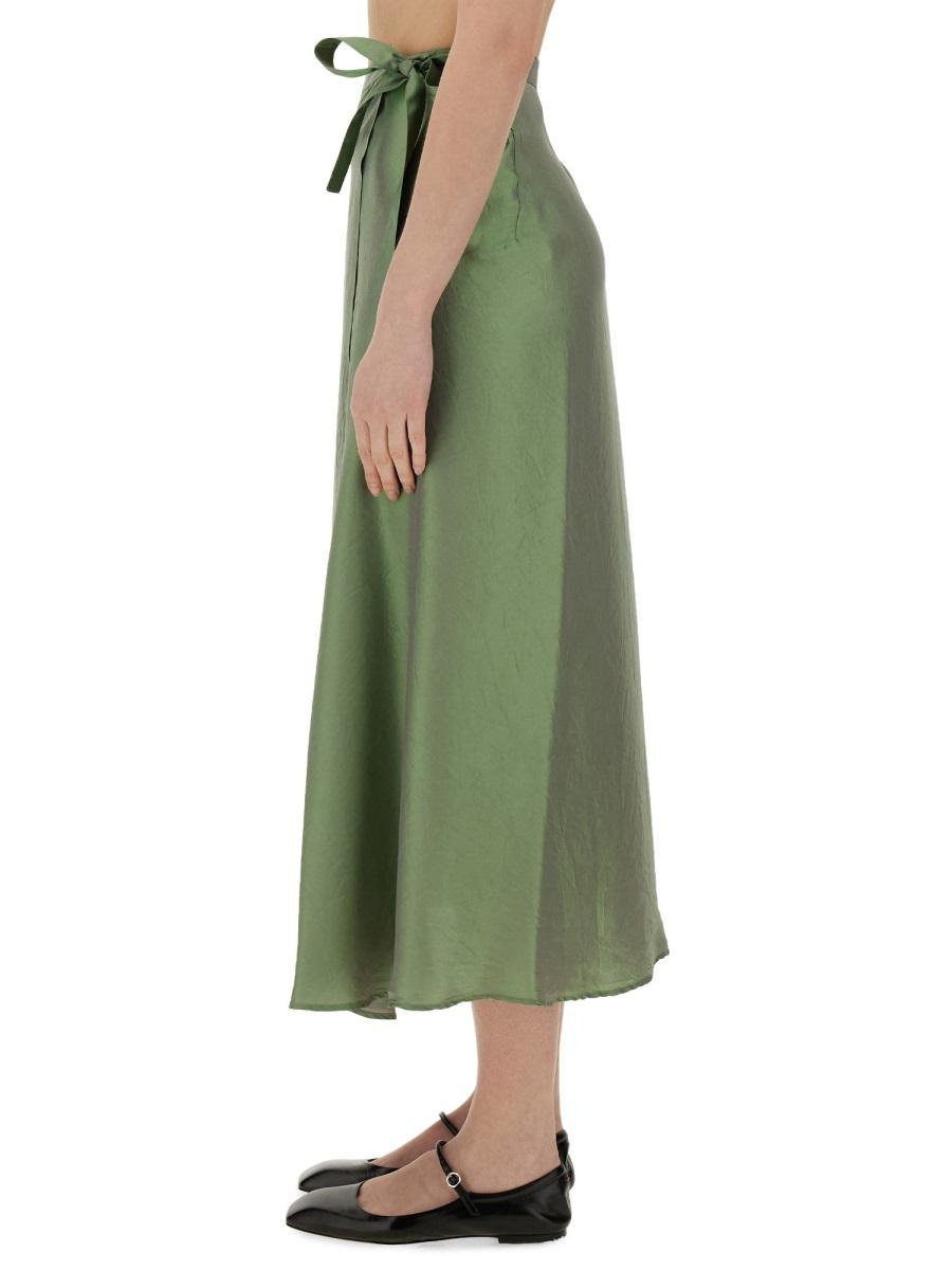 Aspesi ASPESI SKIRT WITH BOW - 4