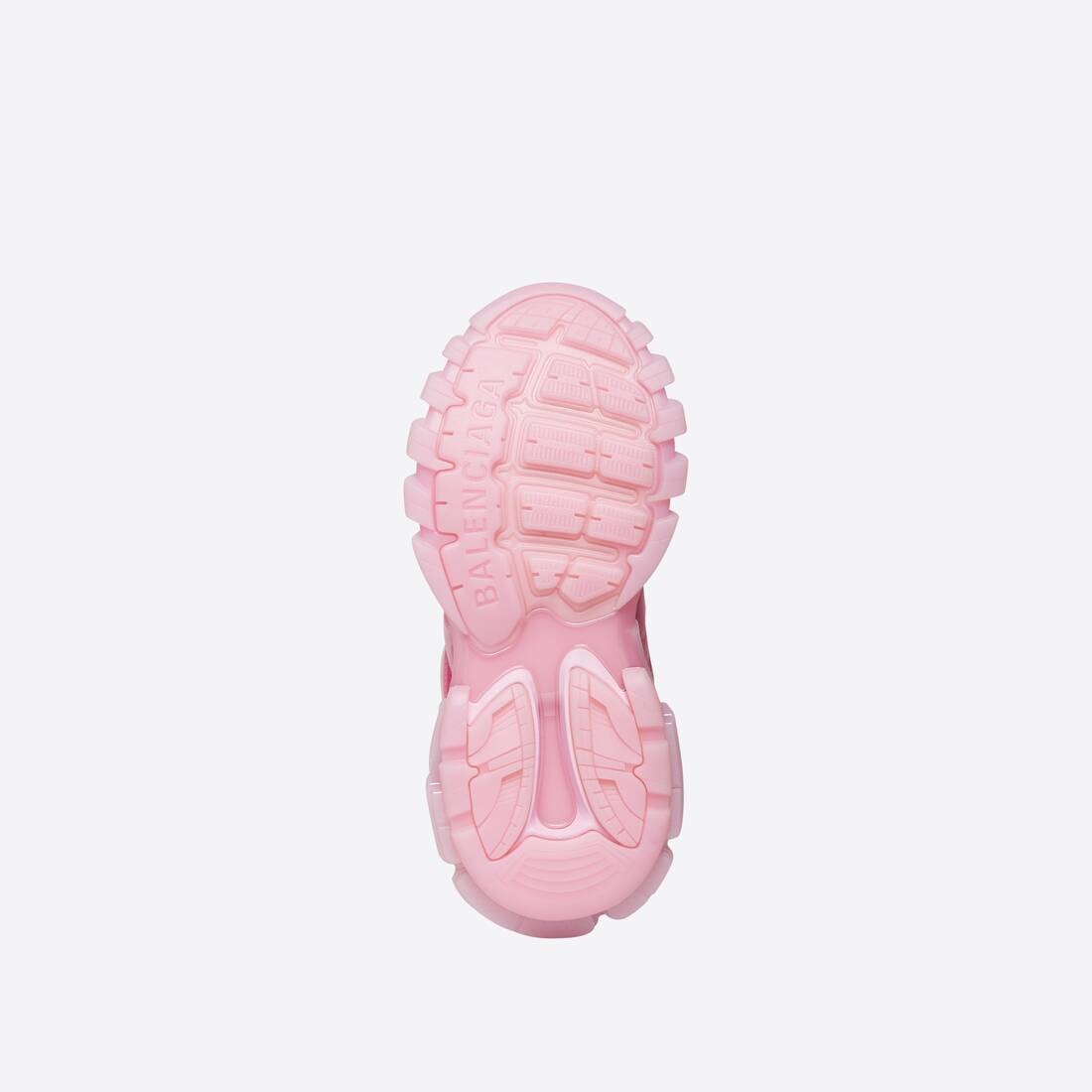 Women's Track Sneaker Clear Sole in Pink - 6