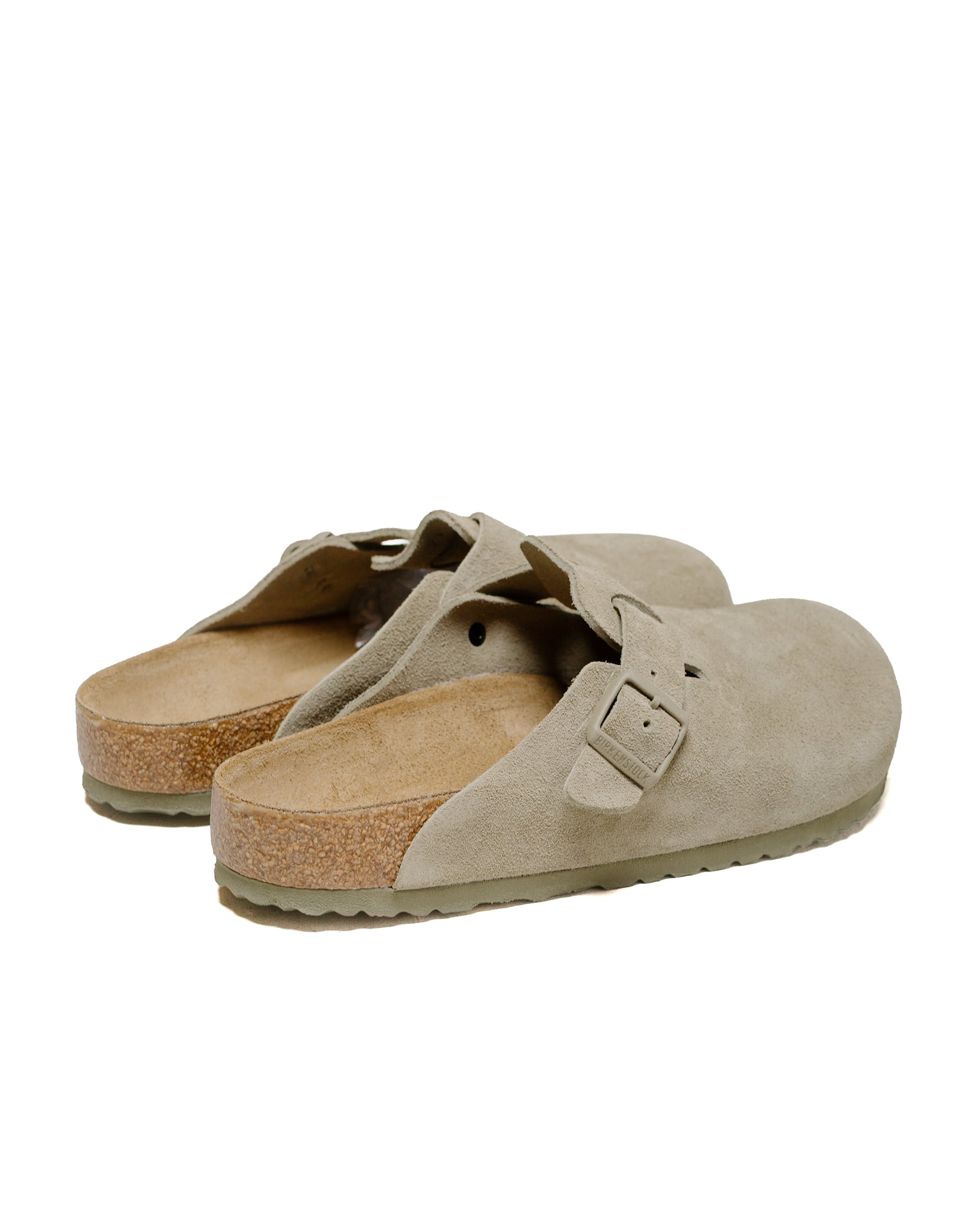 Boston Faded Khaki Suede - 3