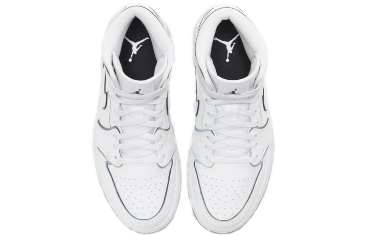 (WMNS) Air Jordan 1 Mid SE 'Iridescent Trim' CK6587-100 - 4