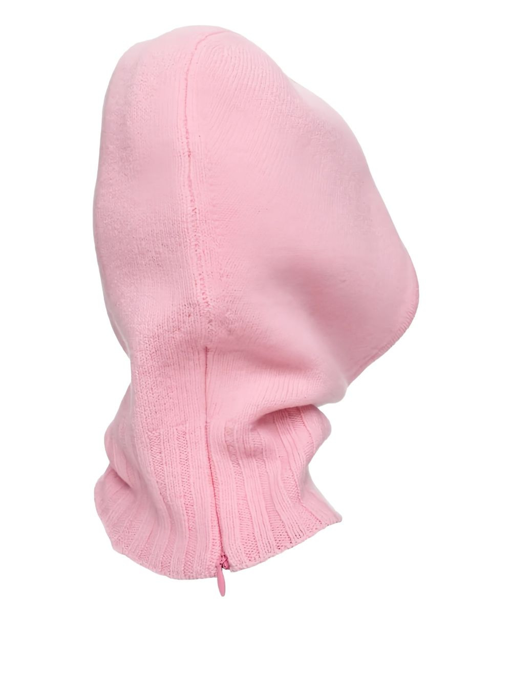 ribbed-detail balaclava - 3