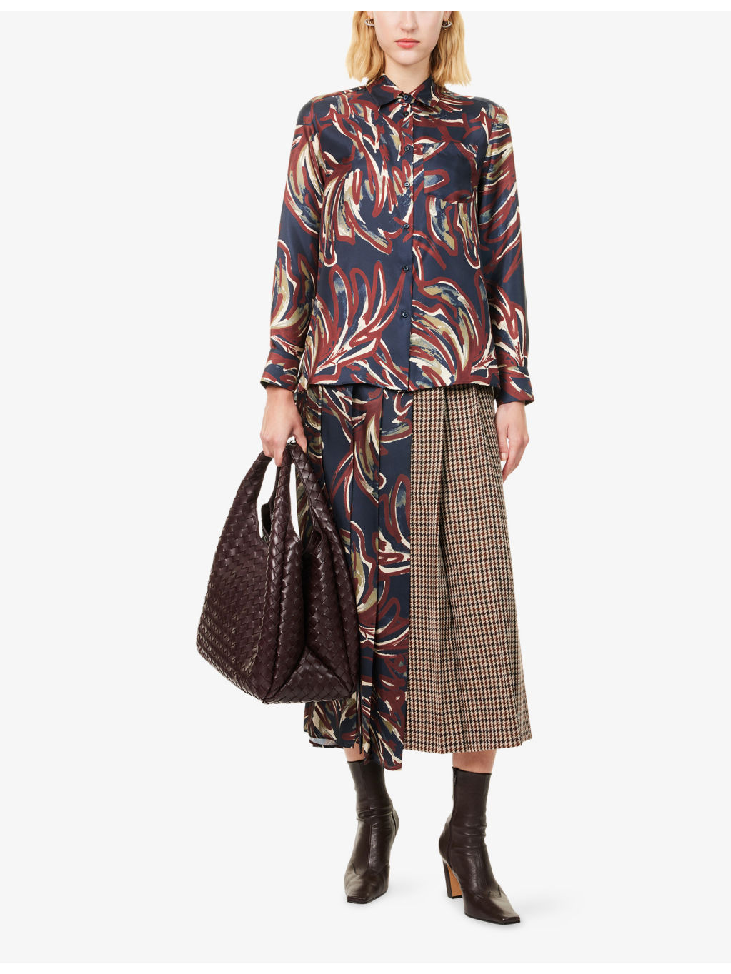 Rive Long-Sleeve Silk Shirt - 2