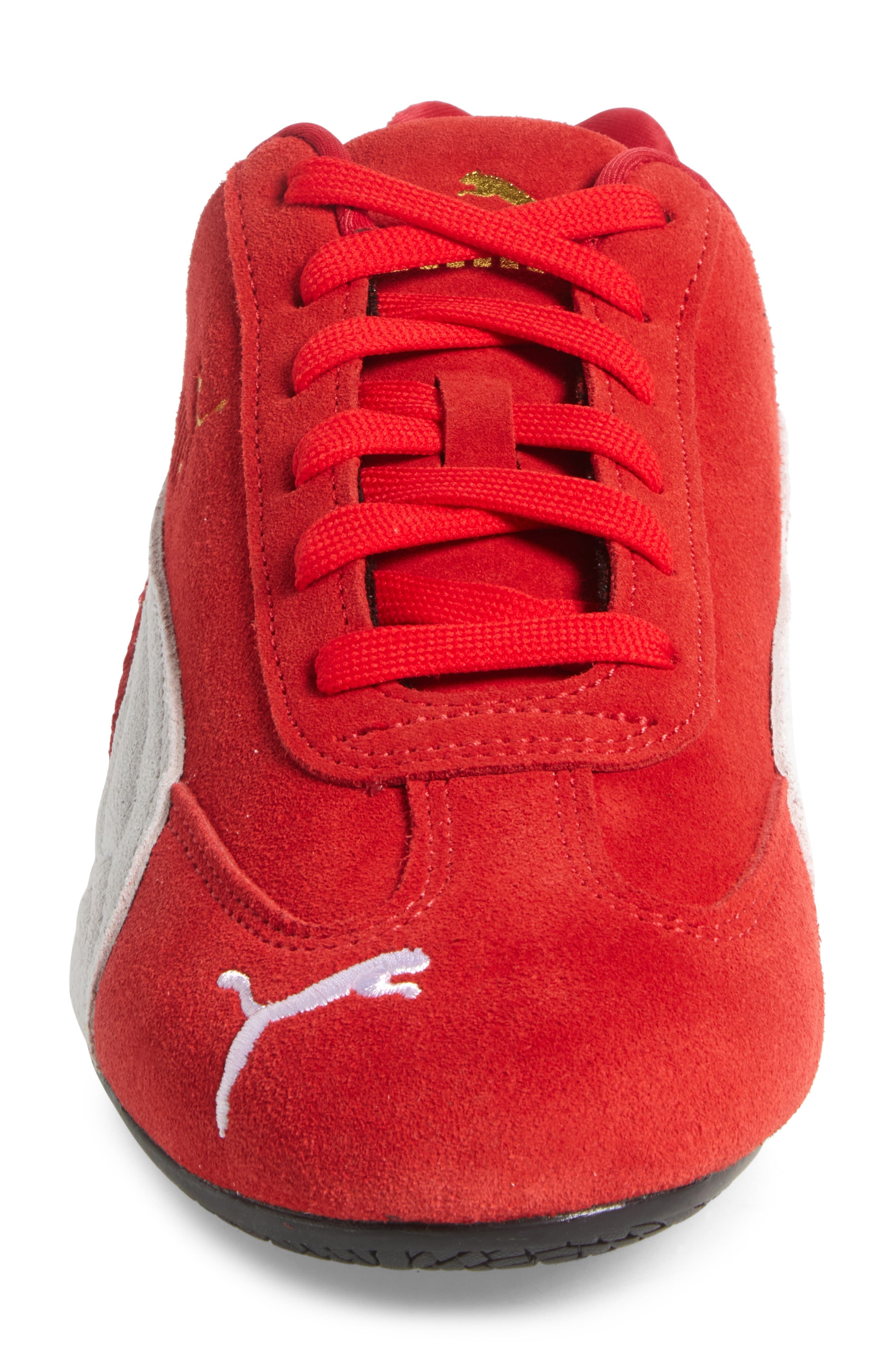 PUMA Speedcat OG Sneaker in For All Time Red-Puma White at Nordstrom - 4