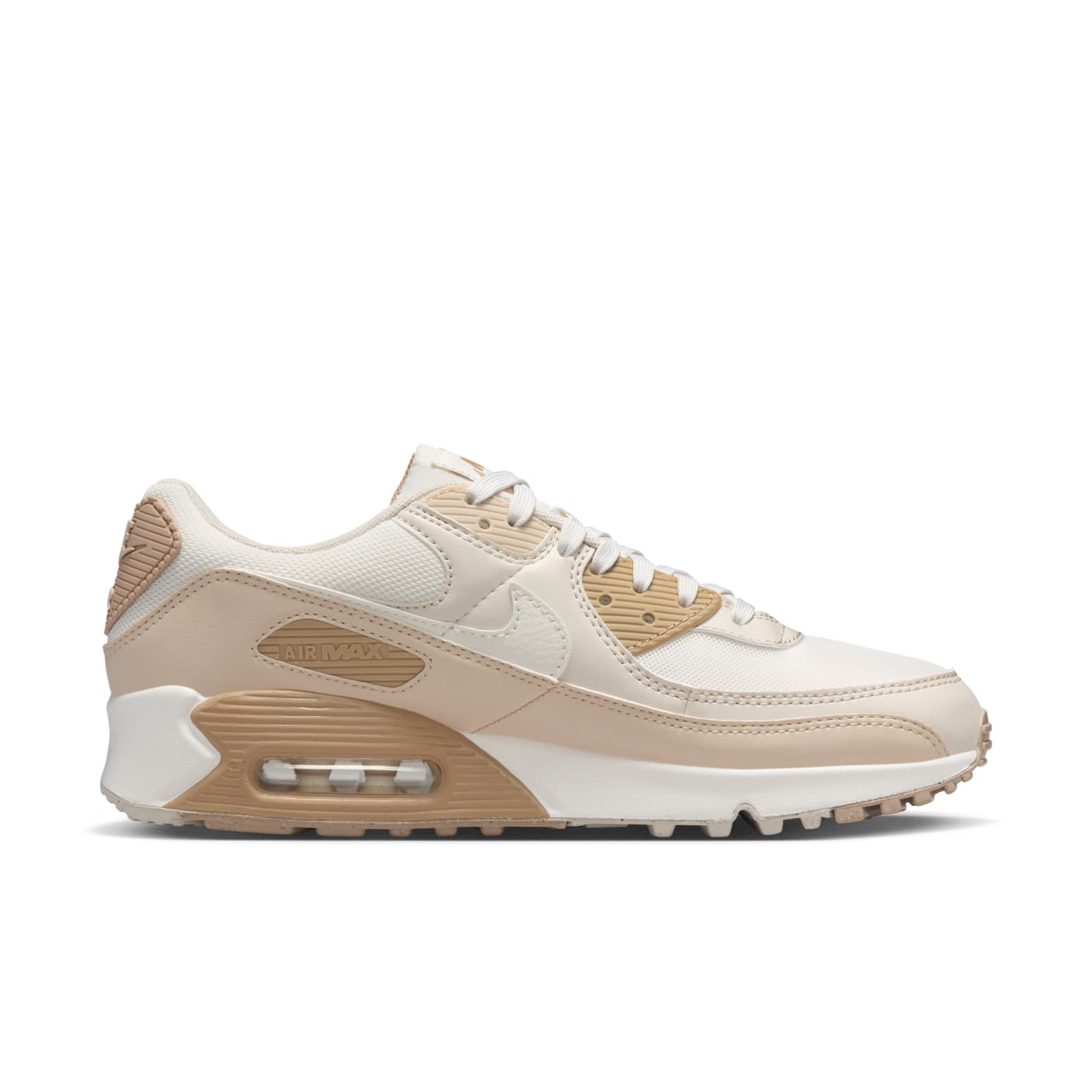(WMNS) Nike Air Max 90 'Phantom Light Orewood Brown' DH8010-004 - 2