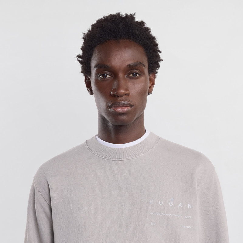 Sweatshirt in cotton 6